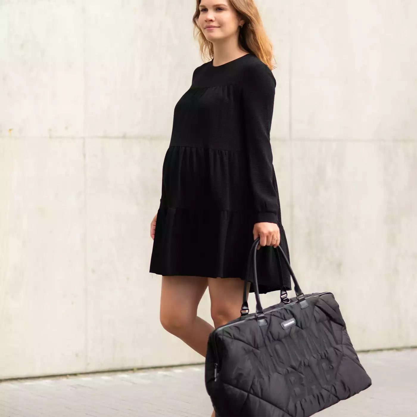 Wickeltaschen, CHILDHOME, Schwarz – Produktansicht