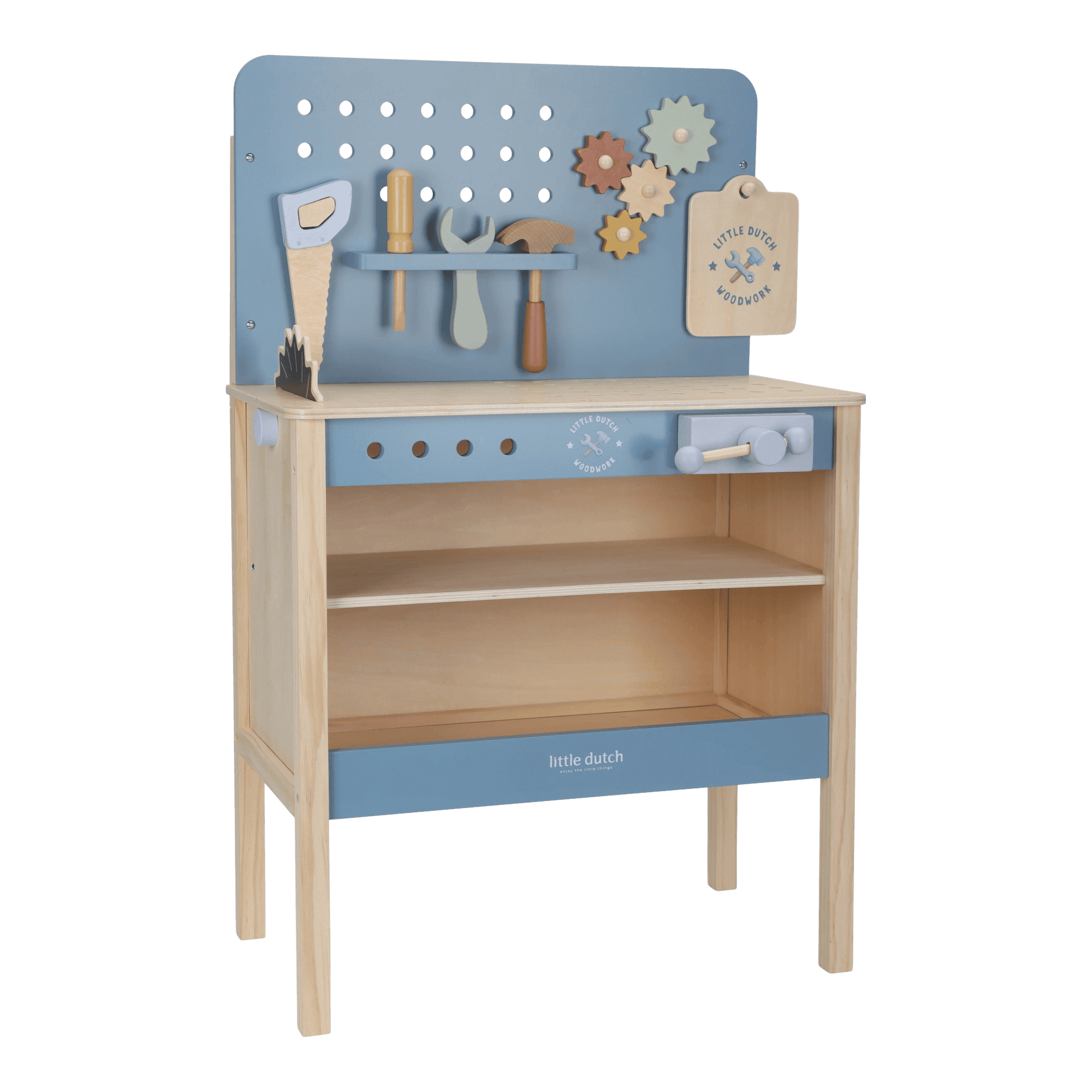 Kinderwerkbank, LITTLE DUTCH, Blau – Produktansicht