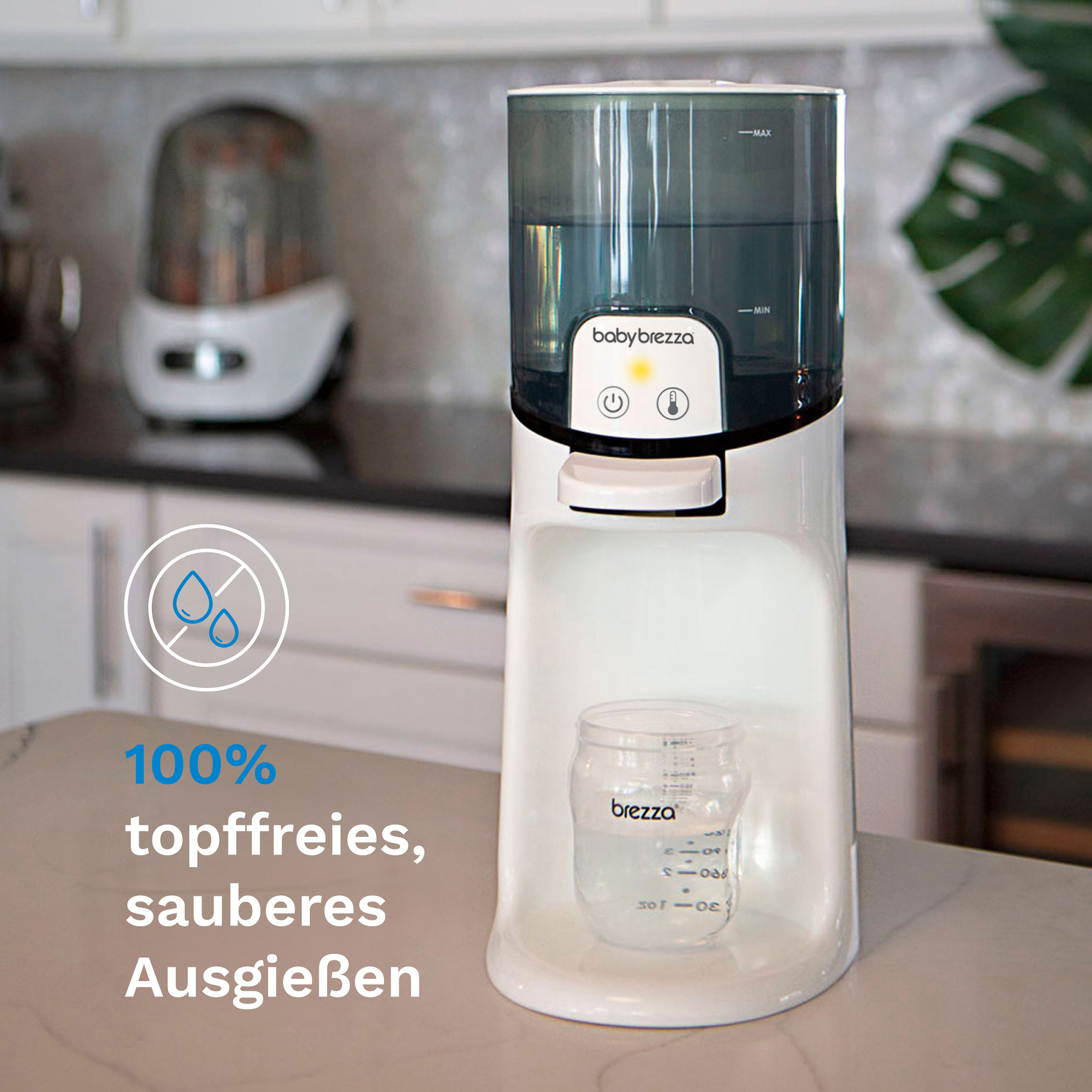 Babykostwärmer, babybrezza, Weiß – Produktansicht