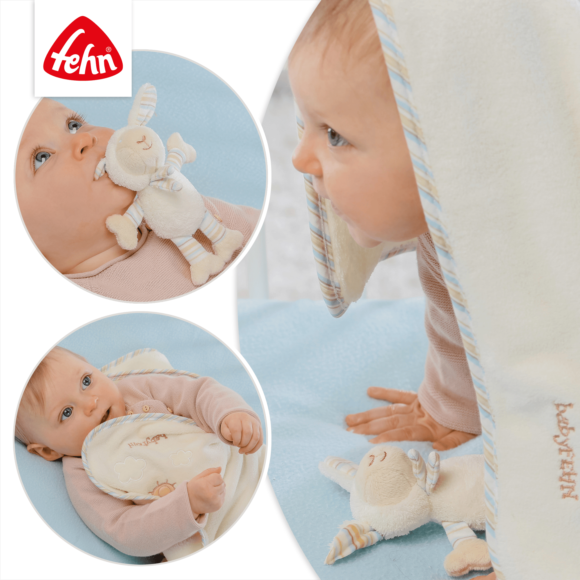 Kuscheldecken, fehn, Mehrfarbig – Produktansicht