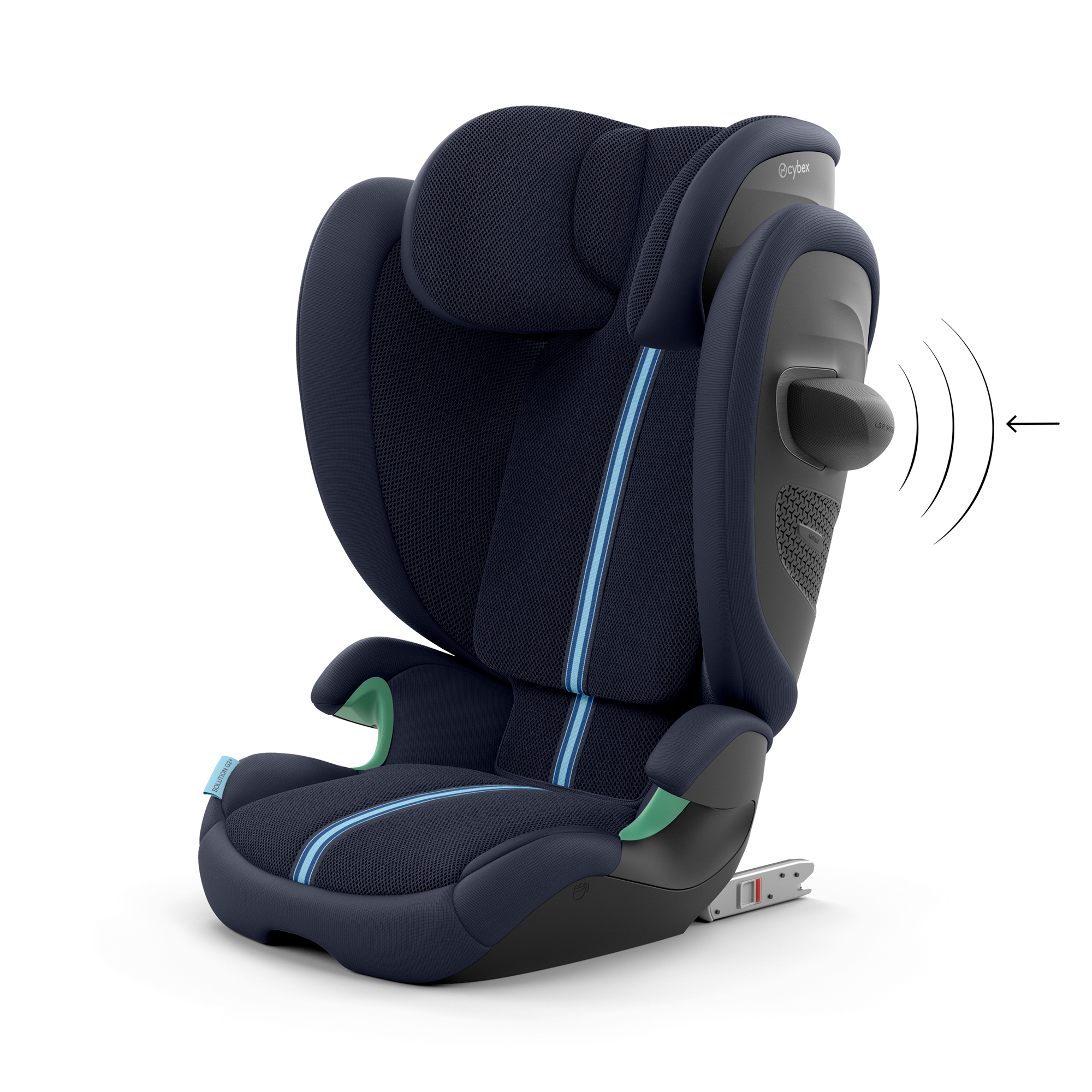 CYBEX, cybex, Blau – Besonderheit: flexible Installation mit ISOFIX oder 3-Punkt-Gurt