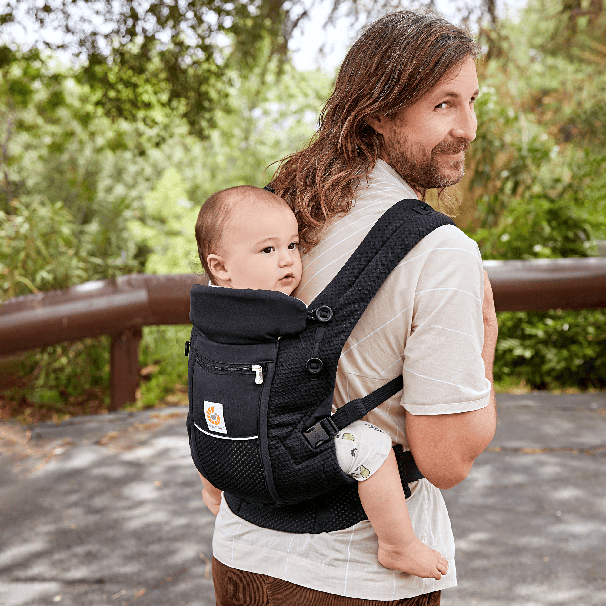 Babytragen, ERGObaby, Schwarz – Produktansicht