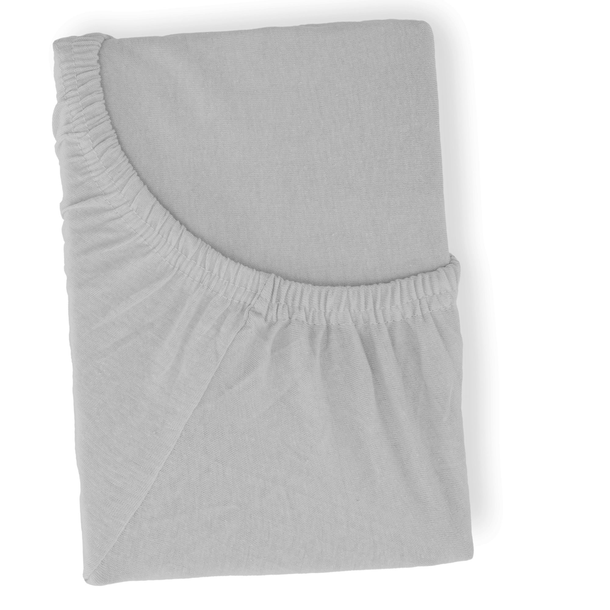 Spannbettlaken, LITTLE ONE, Grau – Besonderheit: kuschelweich