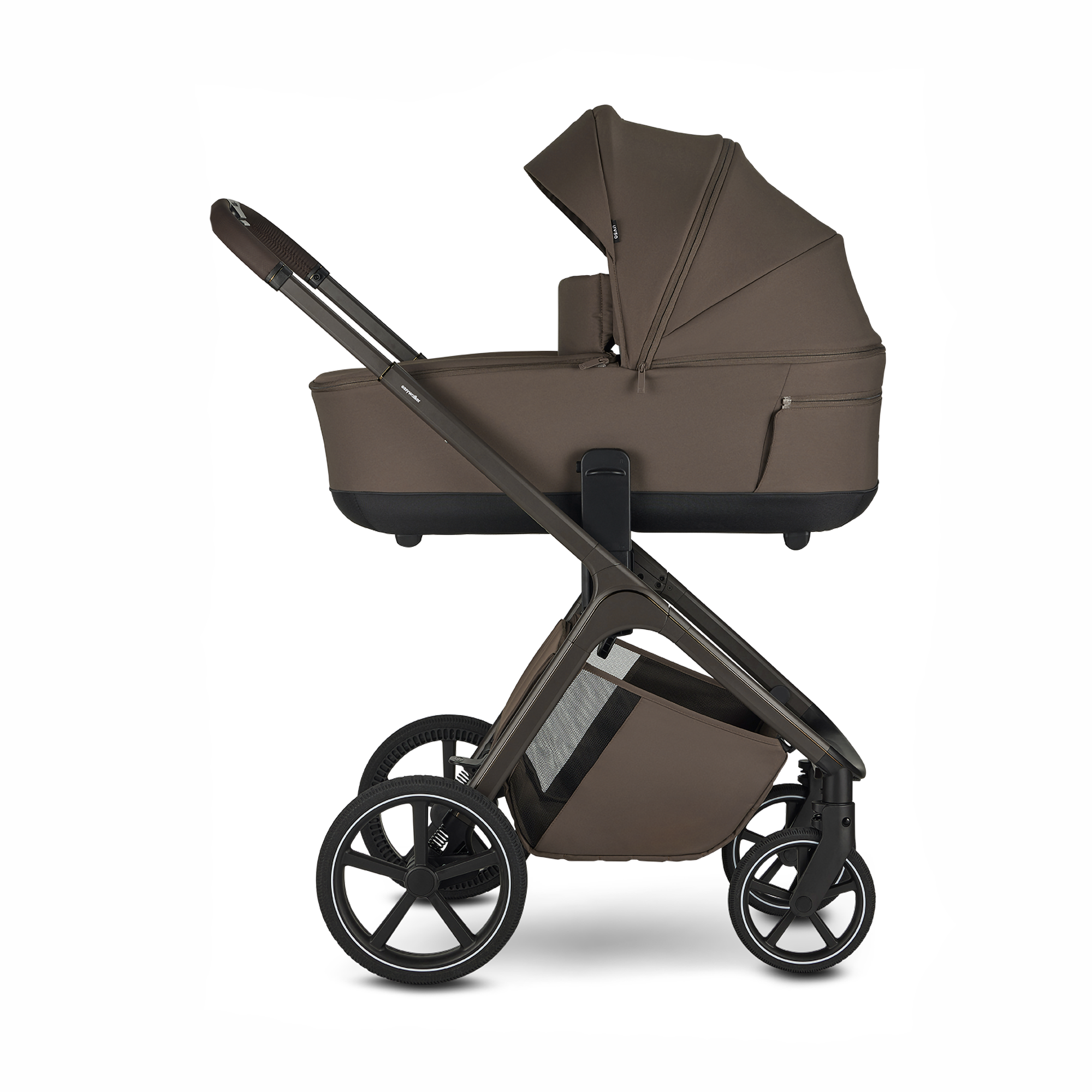 Kombi-Kinderwagen, easywalker, Braun – Produktansicht