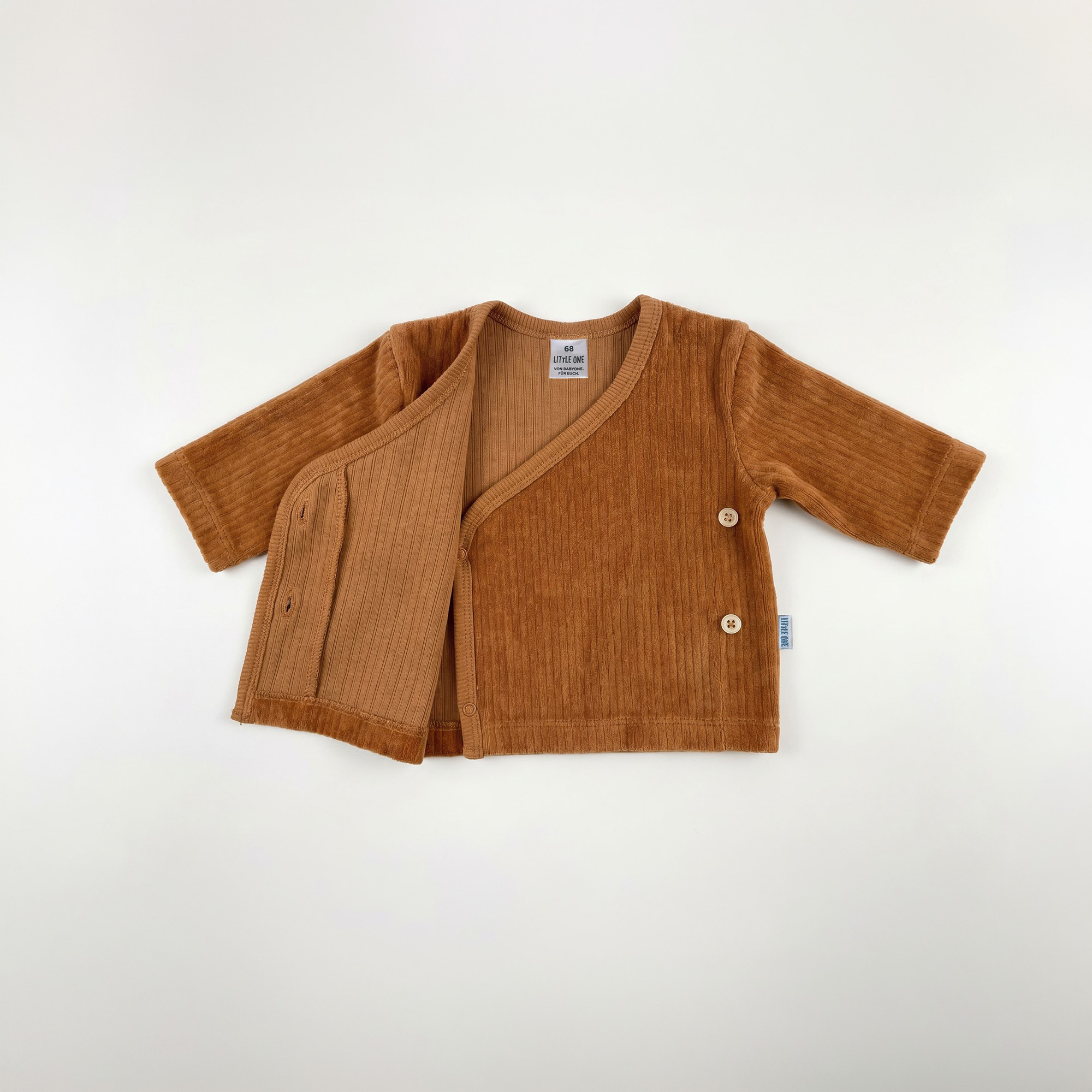 Wickelshirt, LITTLE ONE, Braun – Produktansicht