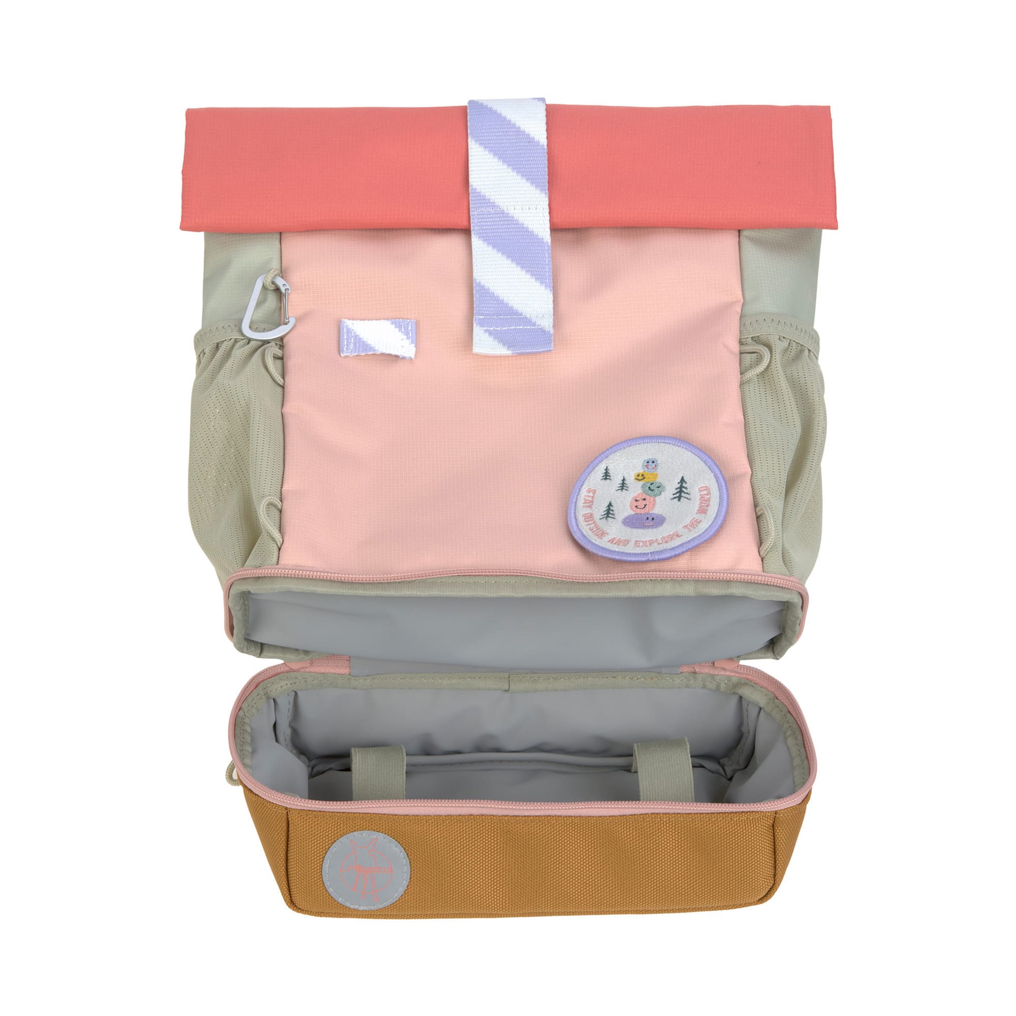 Kinderrucksäcke, LÄSSIG, Pink – Produktansicht