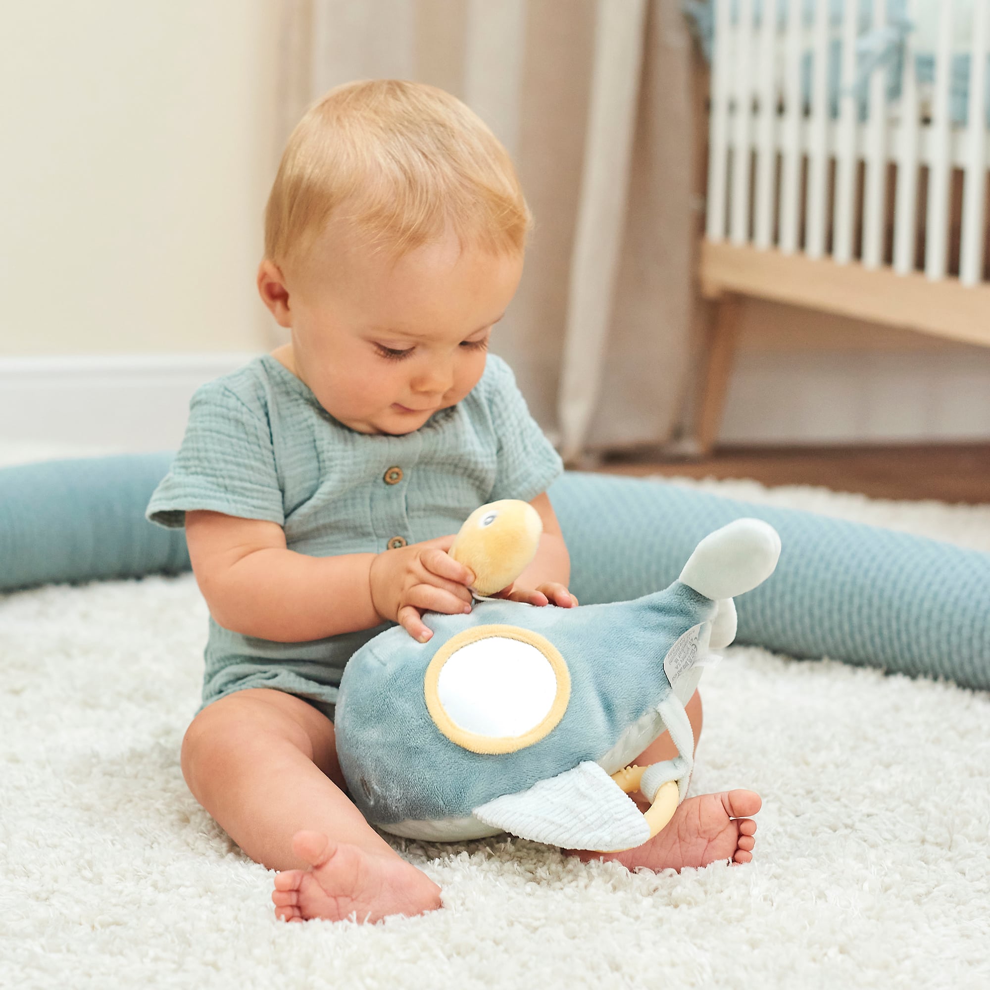 Kuscheltiere, Nattou, Blau – Besonderheit: viele Spielmöglichkeiten