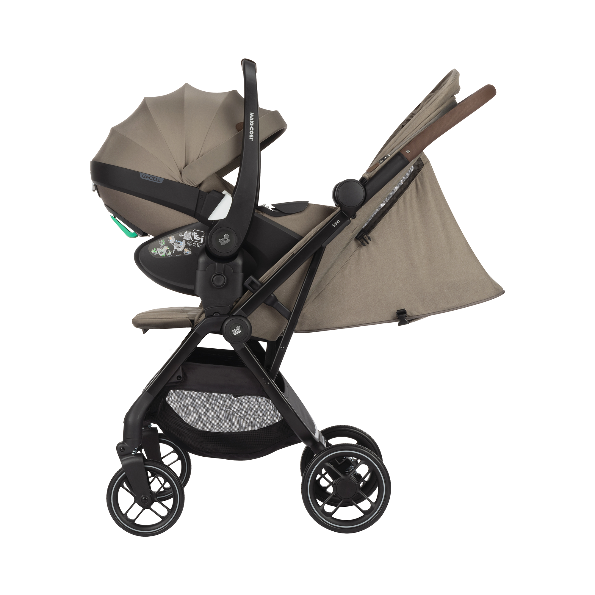 Sportwagen, MAXI-COSI Premium, Beige – Produktansicht