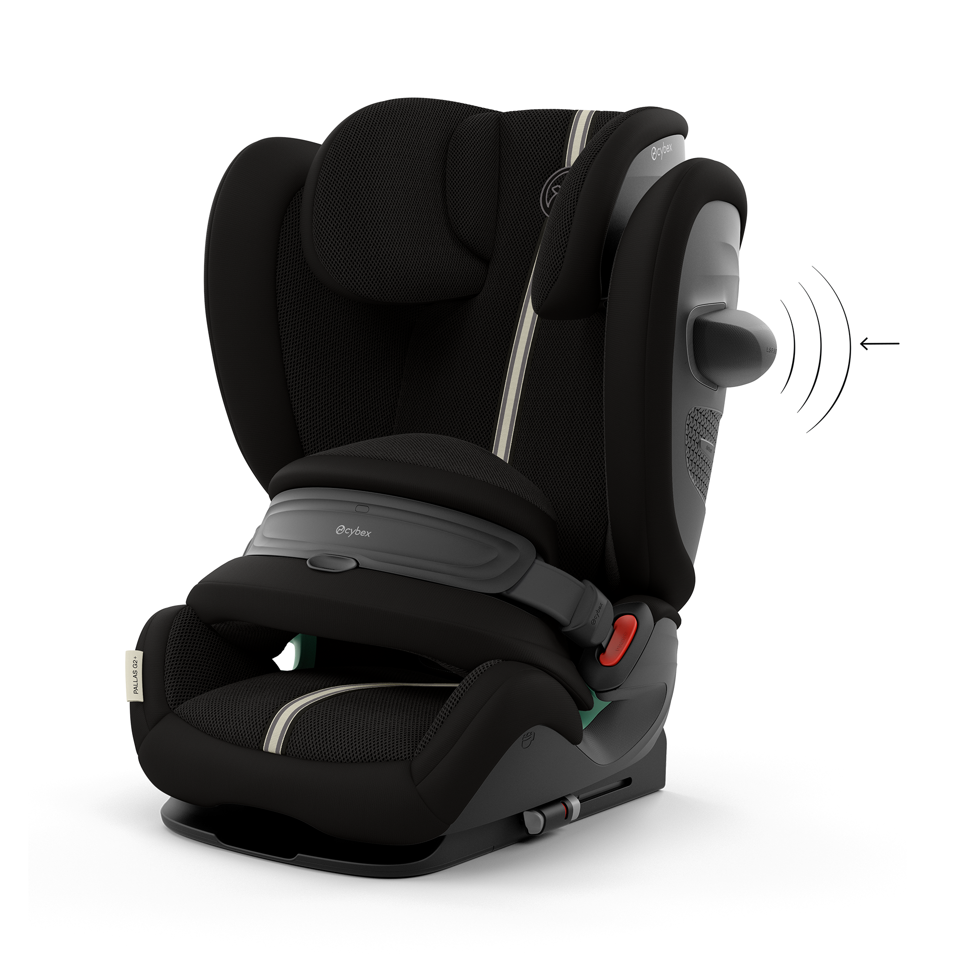 cybex Pallas G2 Plus Moon Black | in Schwarz mit ISOFIX