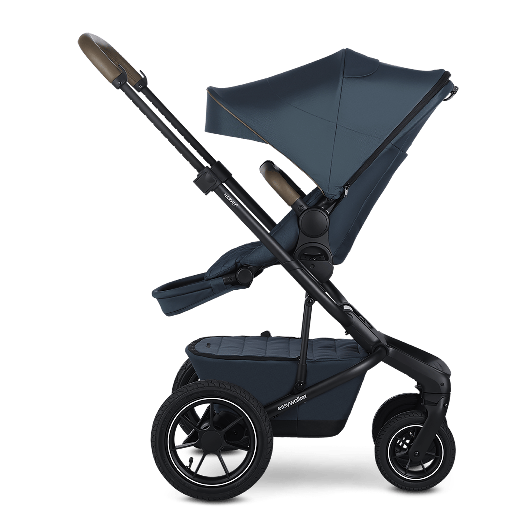 Kombi-Kinderwagen, easywalker, Grün – Produktansicht