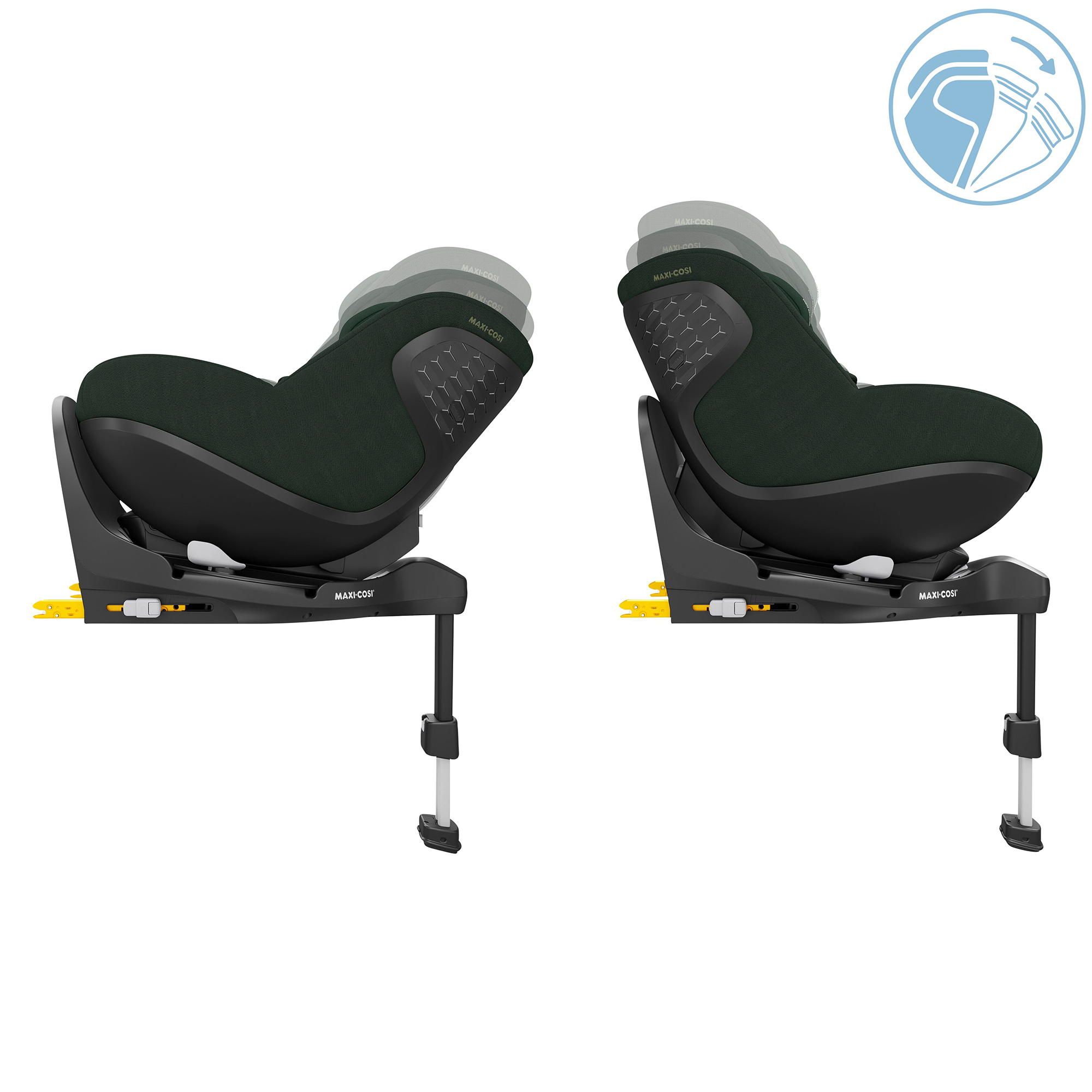 Reboarder 0-18 kg, Gruppe 0+/1, MAXI-COSI Premium, Grün – Produktansicht