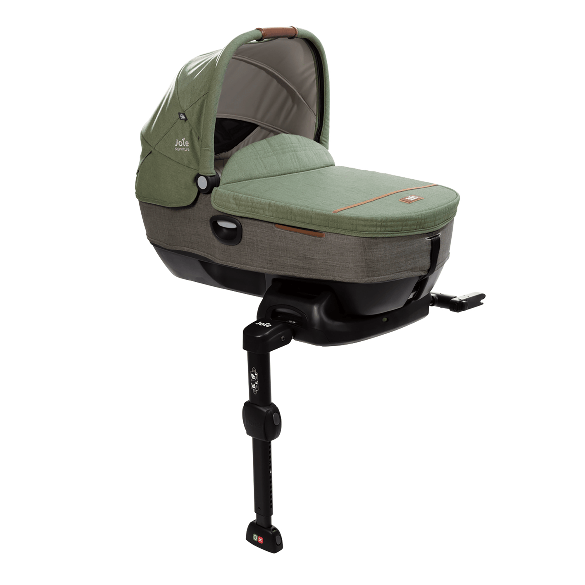 Babyschalen 0-13 kg, Gruppe 0+, Joie signature, Grün – Produktansicht