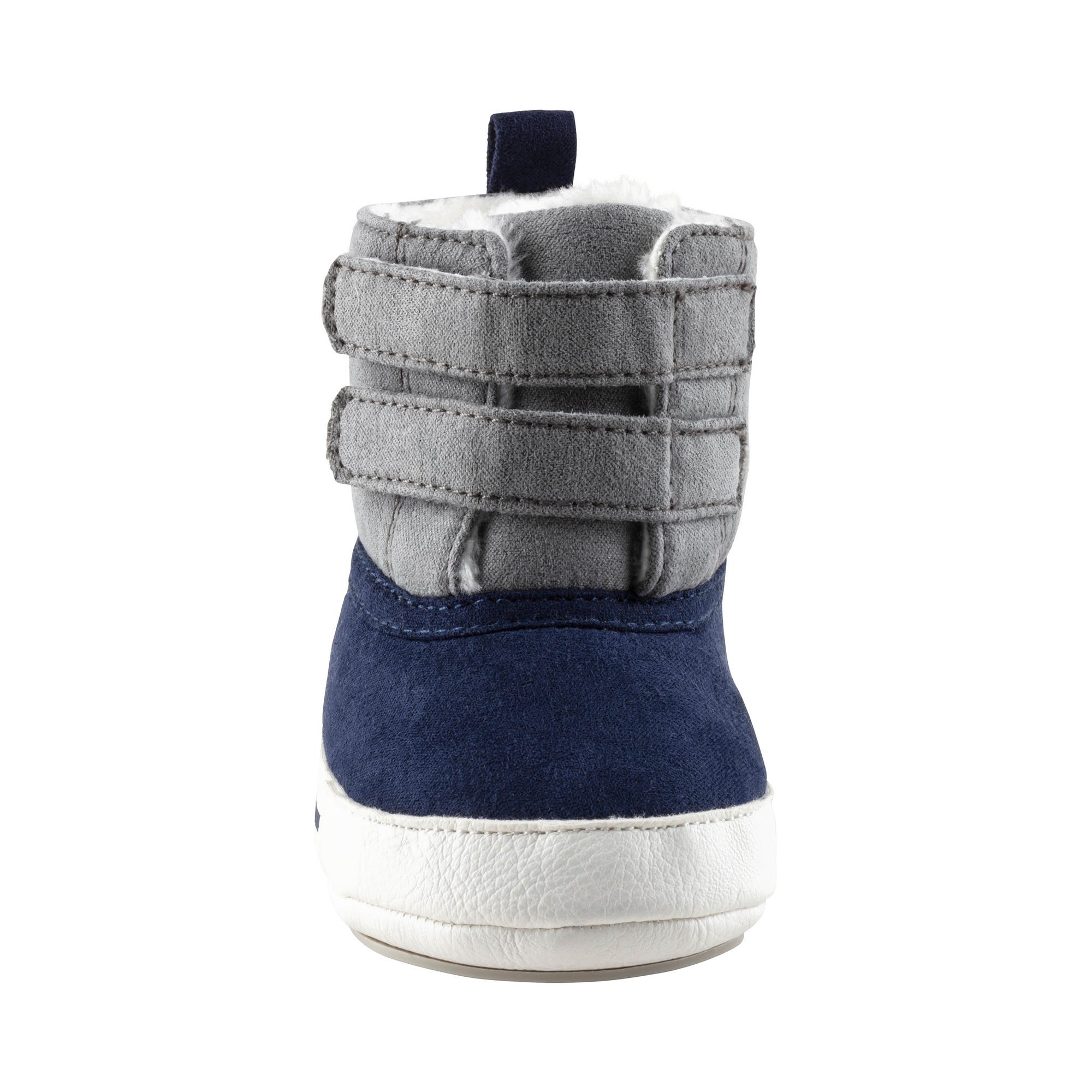 Winterschuhe, Sterntaler, Blau – Besonderheit: Design aus Velours und Kunstleder