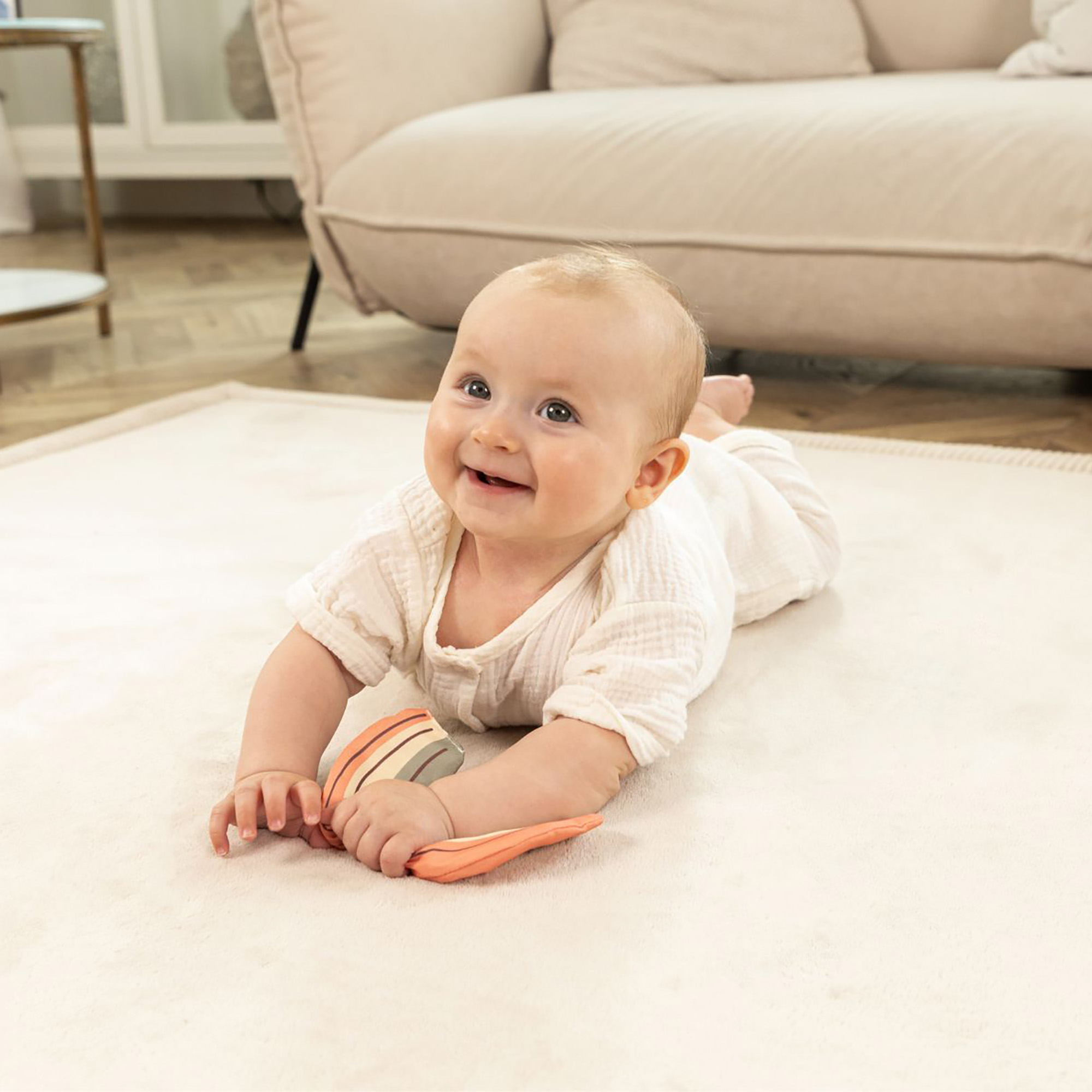 Teppiche, Hakuna matte, Beige – Produktansicht