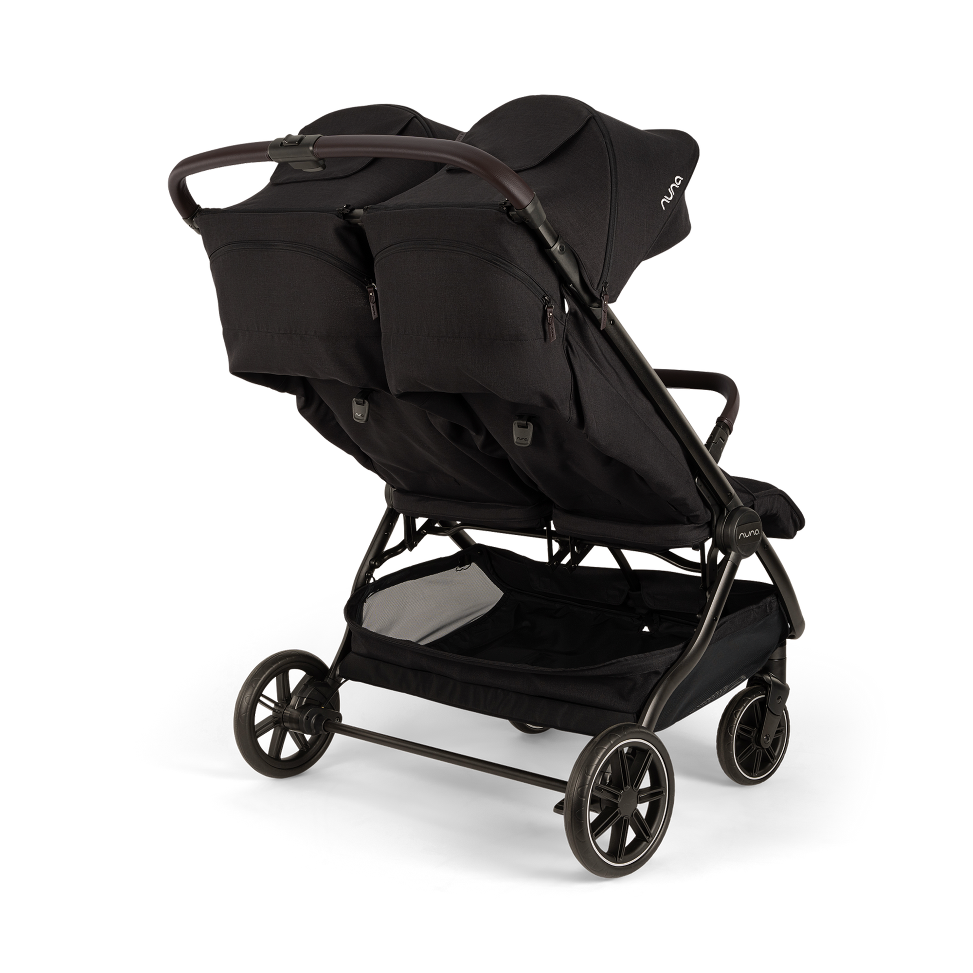 Zwillingswagen & Geschwisterwagen, nuna, Schwarz – Produktansicht
