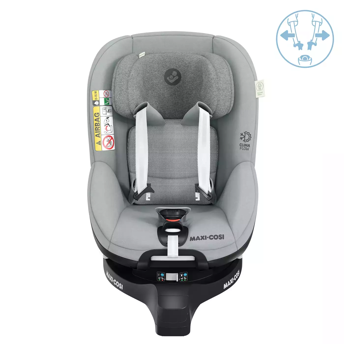 Reboarder 0-18 kg, Gruppe 0+/1, MAXI-COSI, Grau – Produktansicht