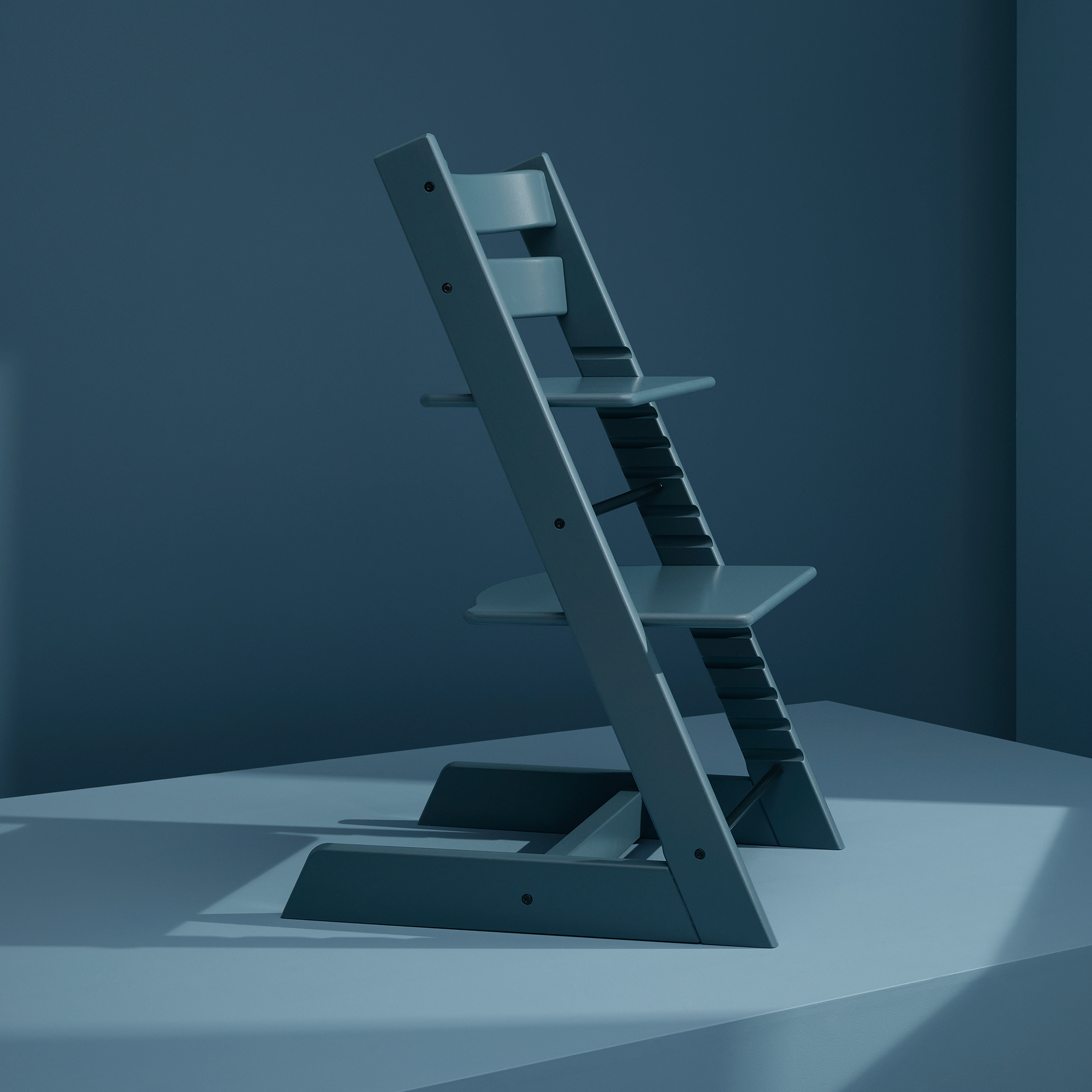 Treppenhochstühle, STOKKE, Blau – Produktansicht