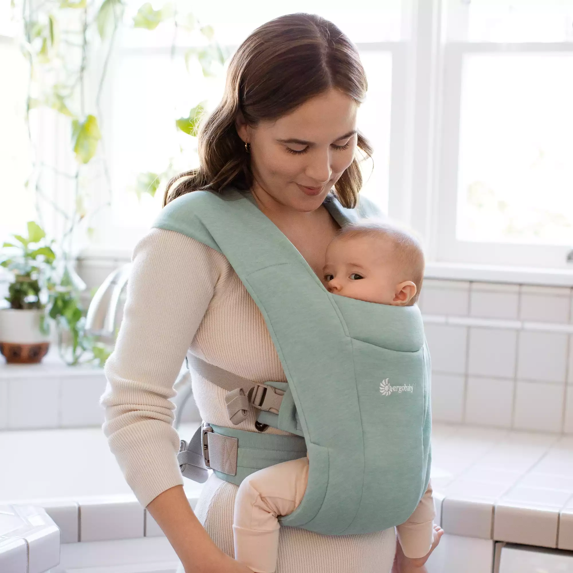 Fullbuckle Tragen, ERGObaby, Grün – Produktansicht