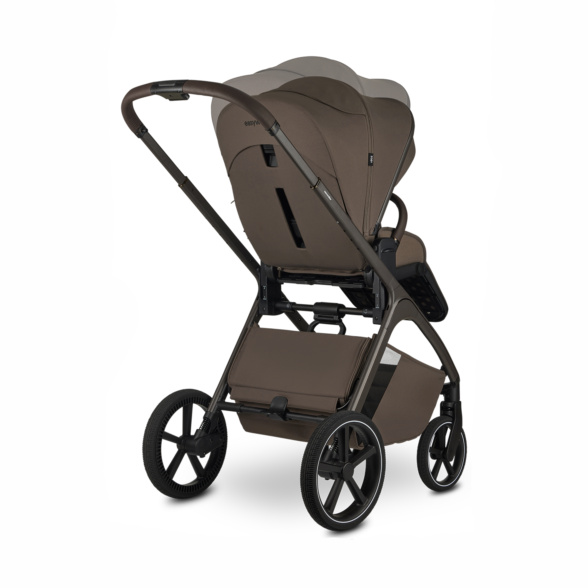 Kombi-Kinderwagen, easywalker, Braun – Produktansicht