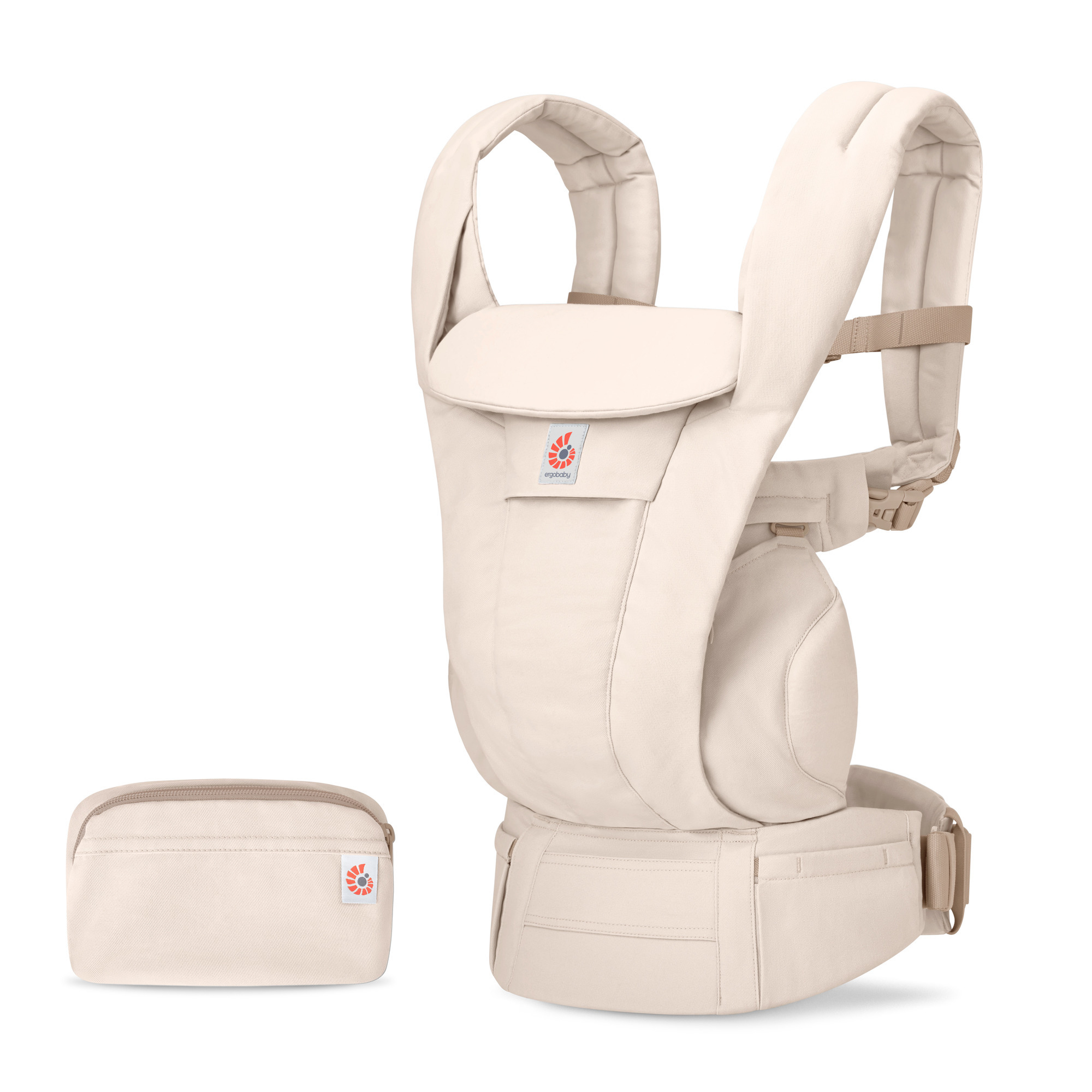 Fullbuckle Tragen, ERGObaby, Beige – Besonderheit: 4 verschiedene Trageweisen