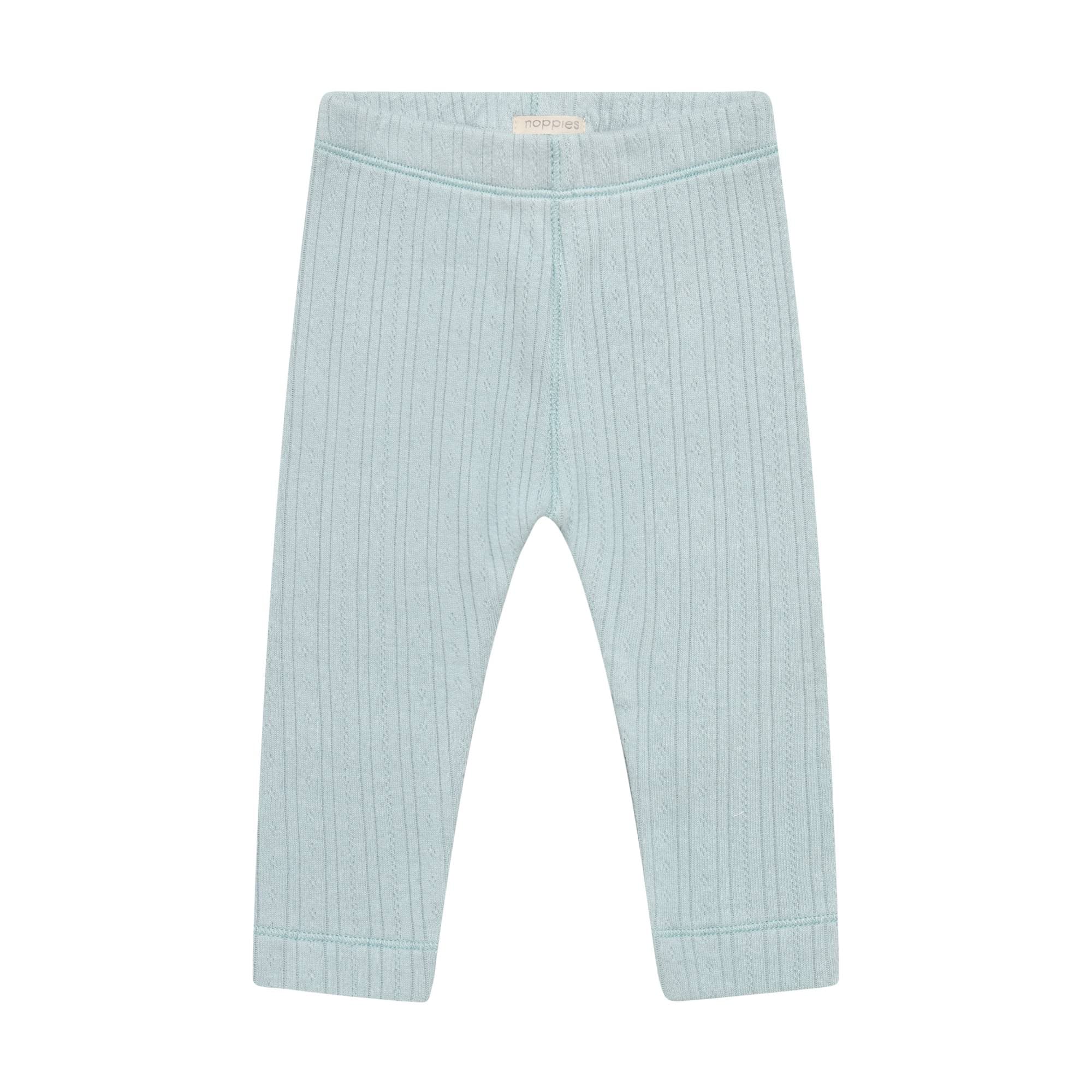 Leggings, noppies, Blau – Besonderheit: aus GOTS-zertifizierter Bio-Baumwolle (CERES-0366)
