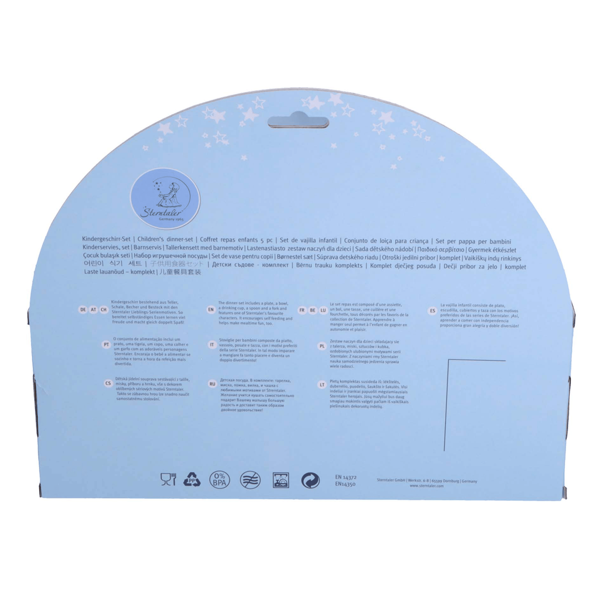 Besteck & Geschirr, Sterntaler, Grün – Besonderheit: 5-teilig