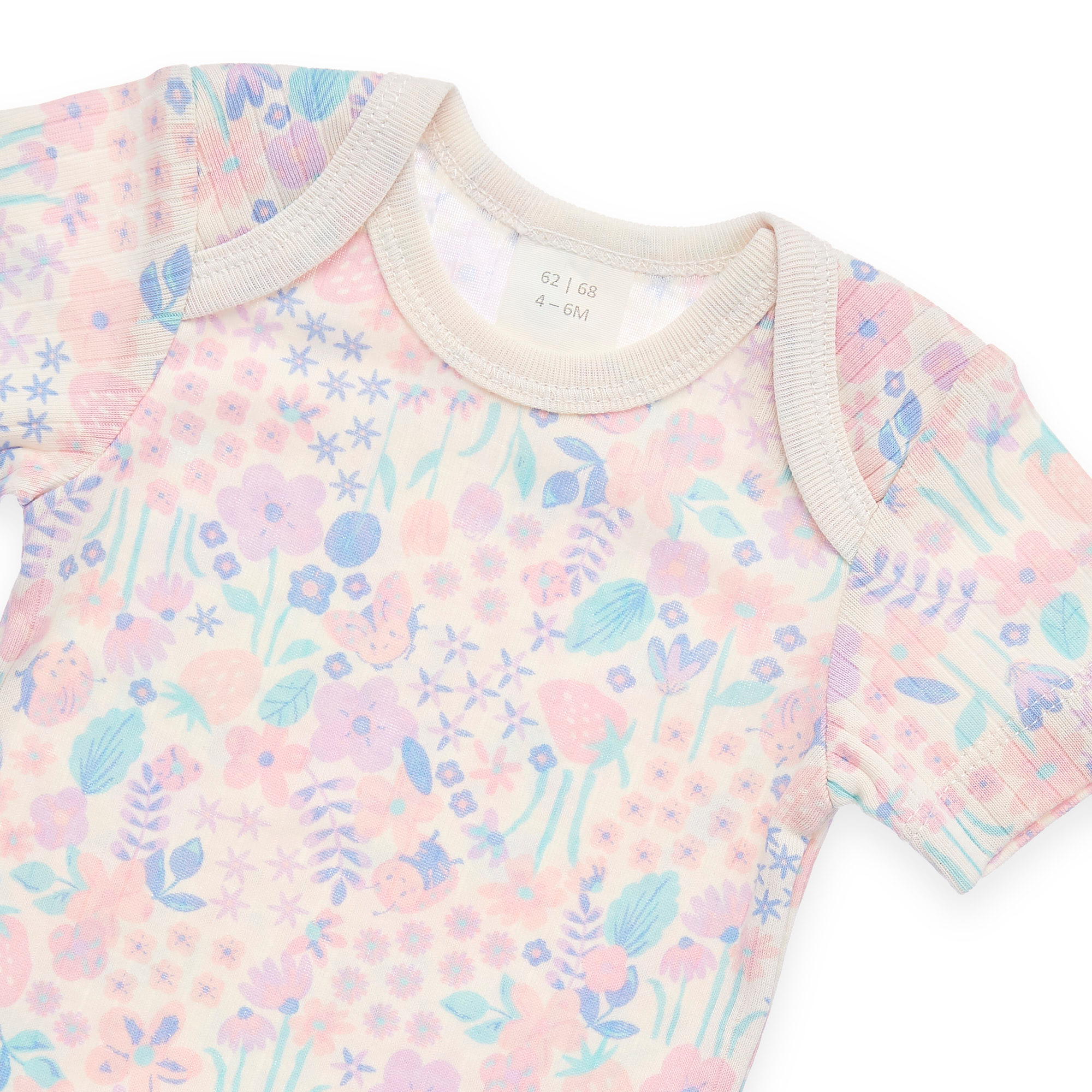 Kurzarmbodys, DIMO, Weiß – Besonderheit: aus 100% Baumwolle