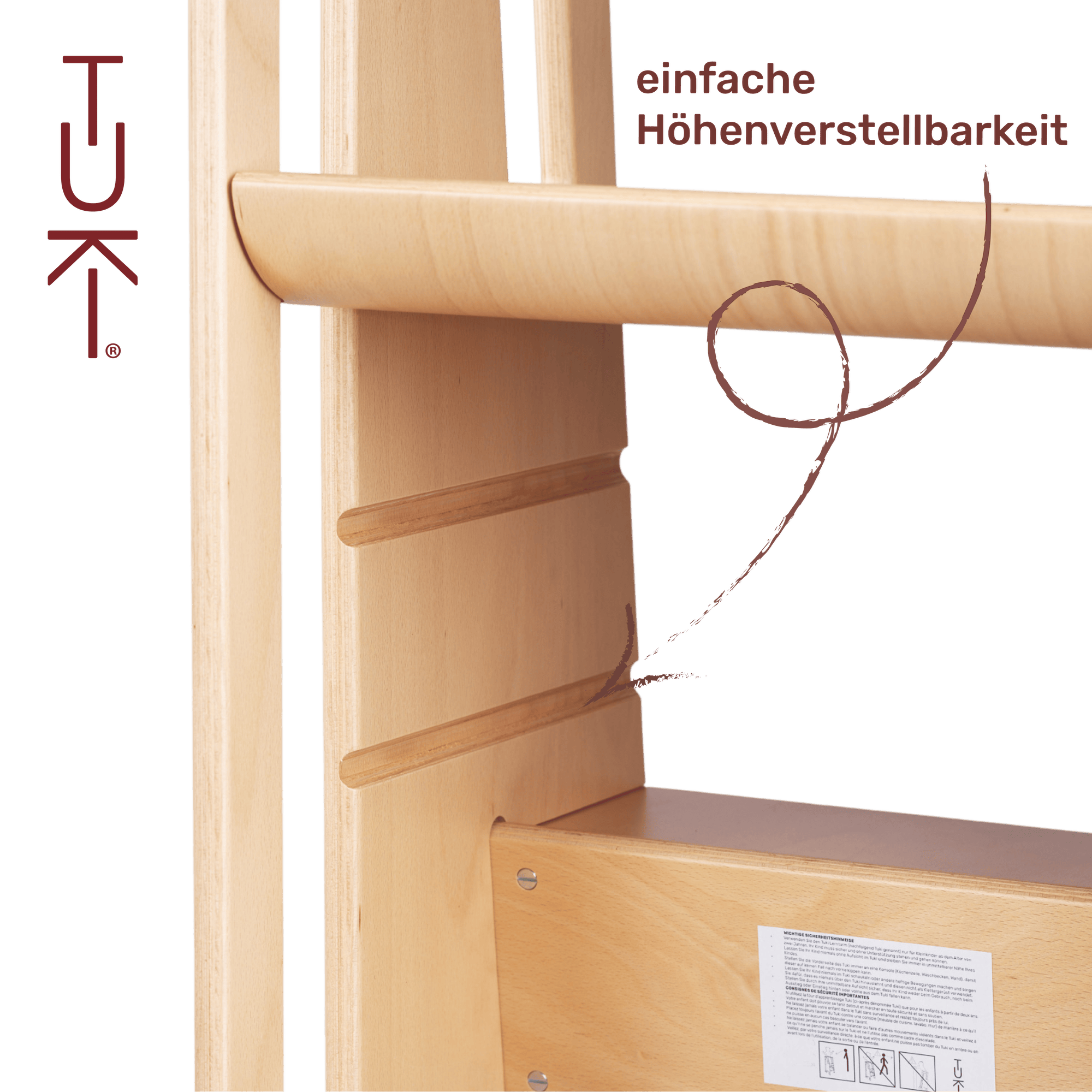 Lerntürme, TUKI, Weiß – Produktansicht