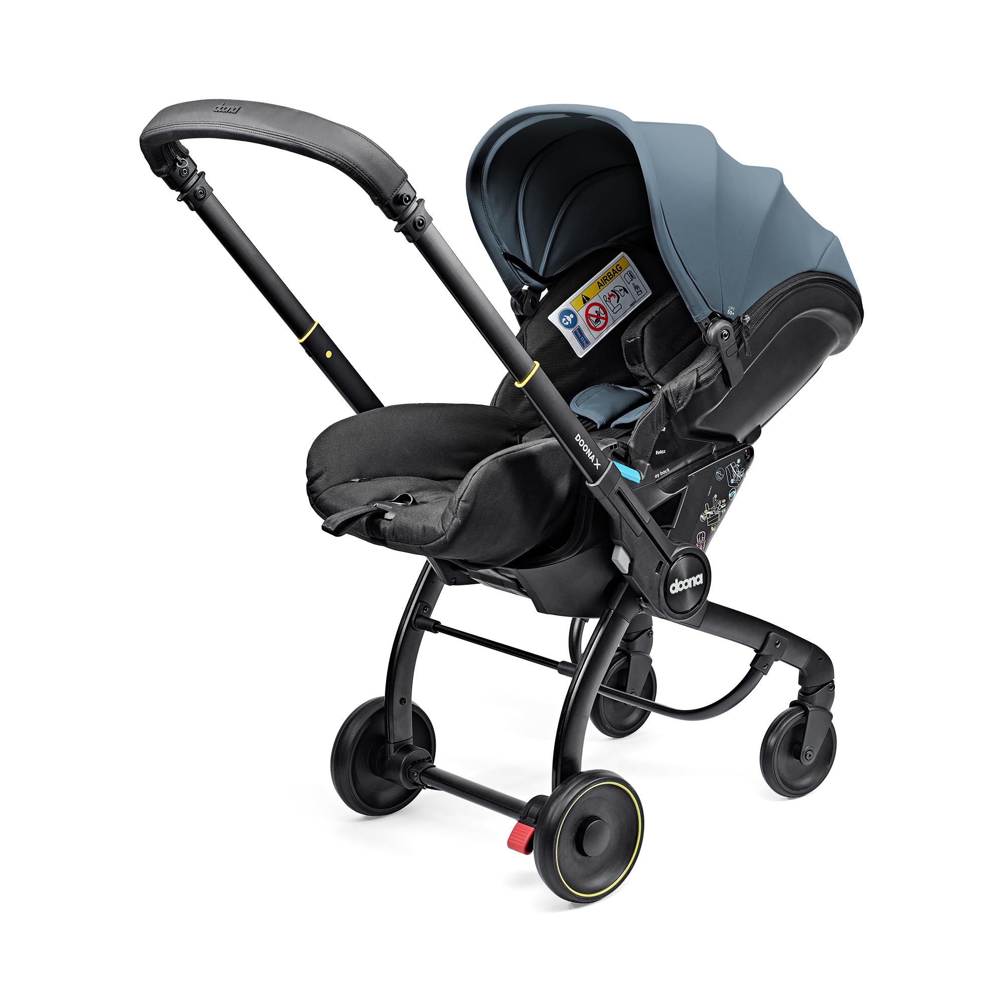 Kombi-Kinderwagen, doona, Blau – Produktansicht