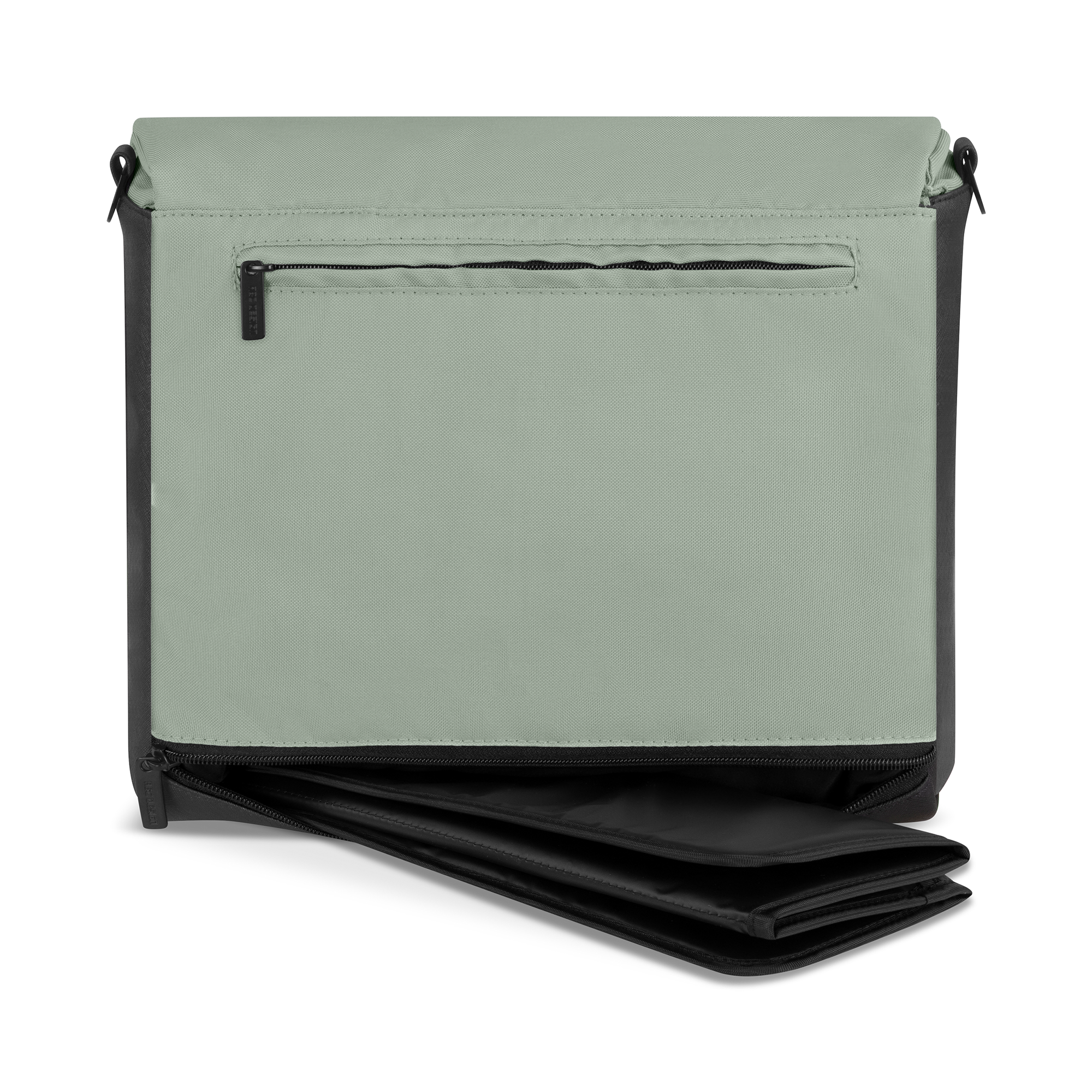 Wickeltaschen grau, ABC DESIGN, Grün – Produktansicht