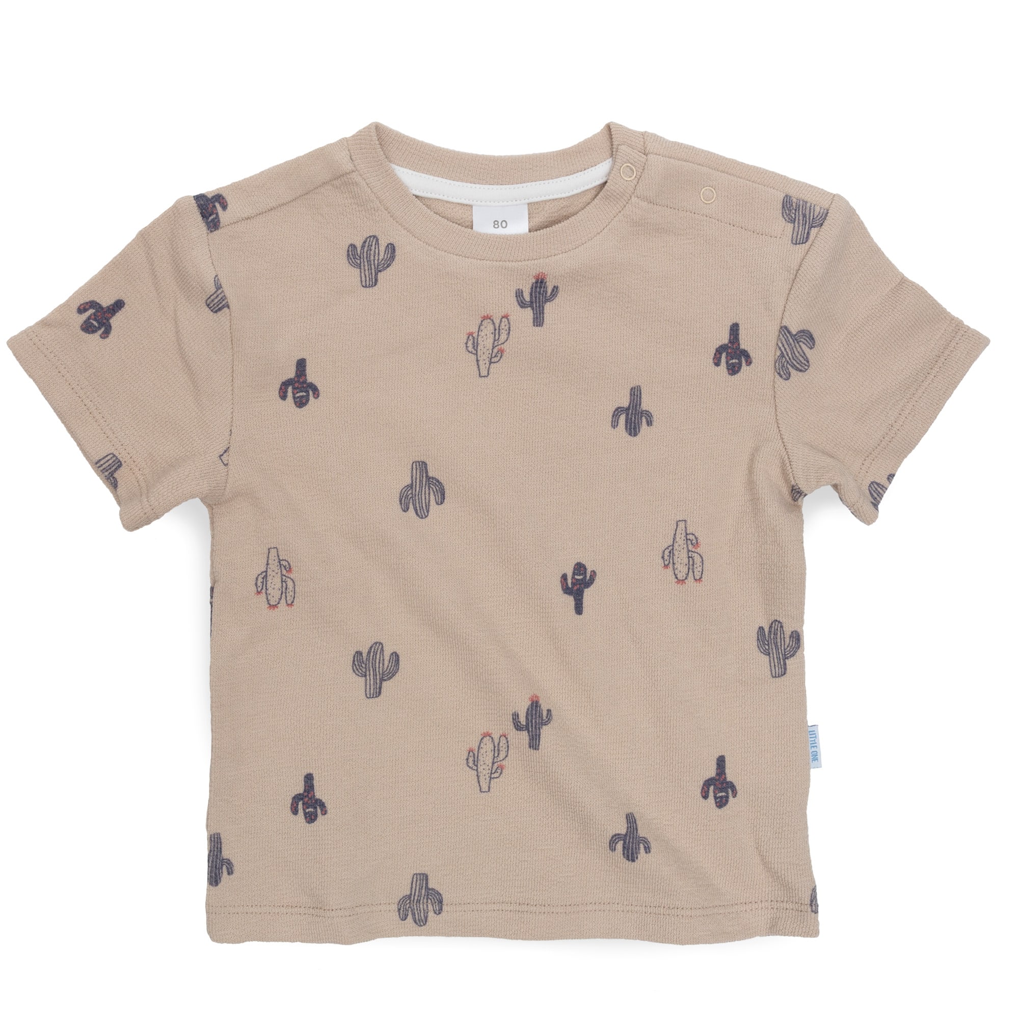 Kurzarmshirts, LITTLE ONE, Beige – Produktansicht