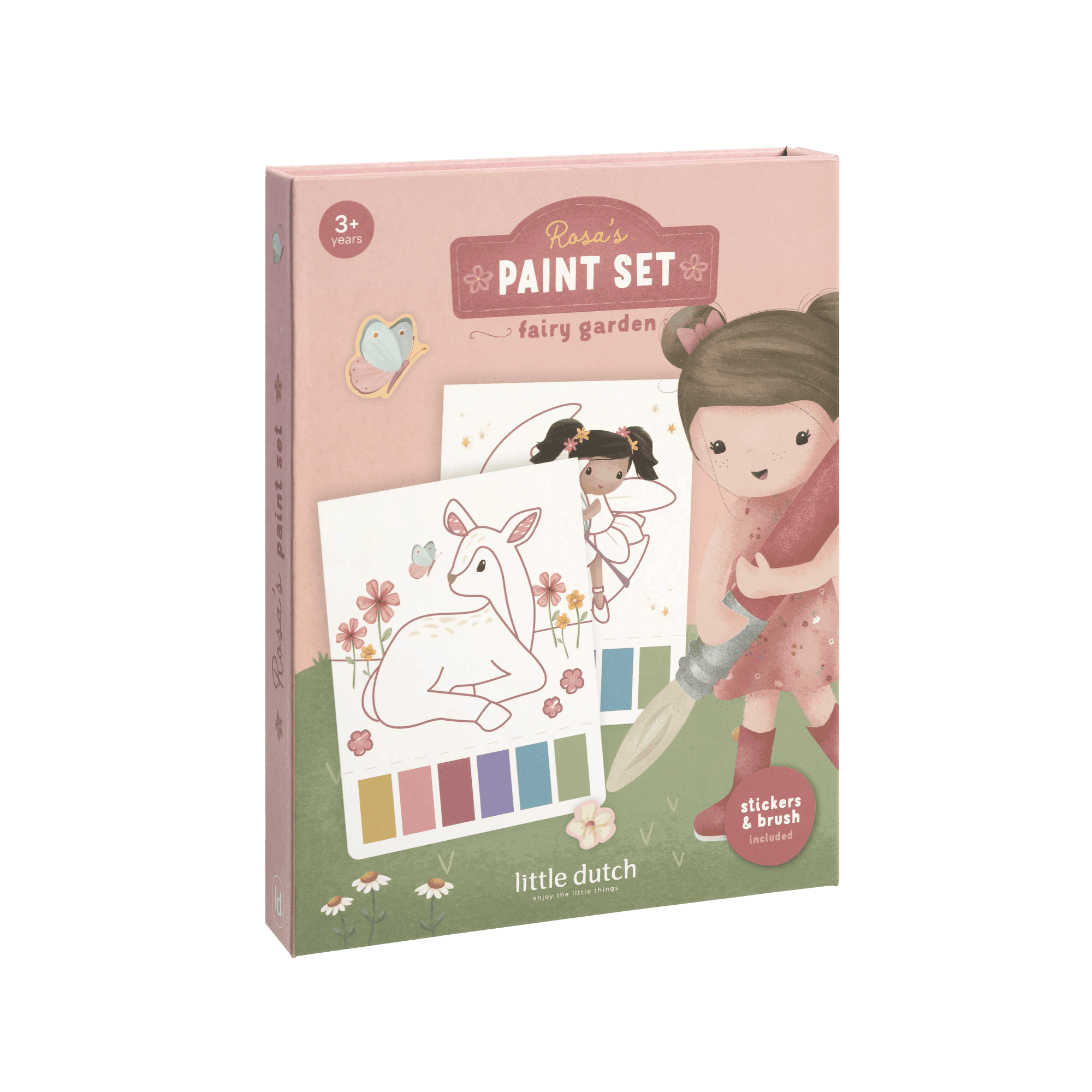 Malen & Kneten, LITTLE DUTCH, Pink – Produktansicht