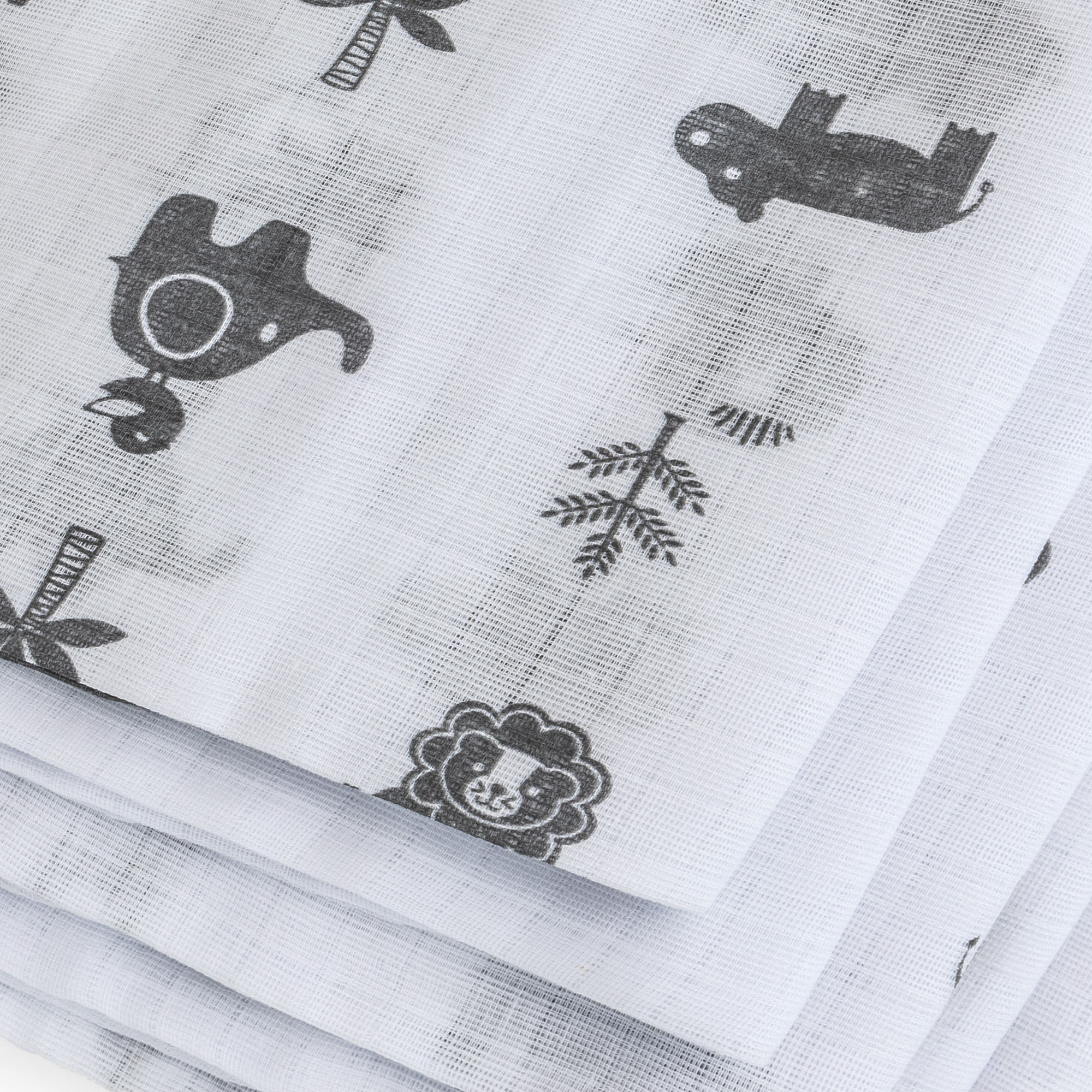 Spucktücher, LITTLE ONE, Grau – Produktansicht