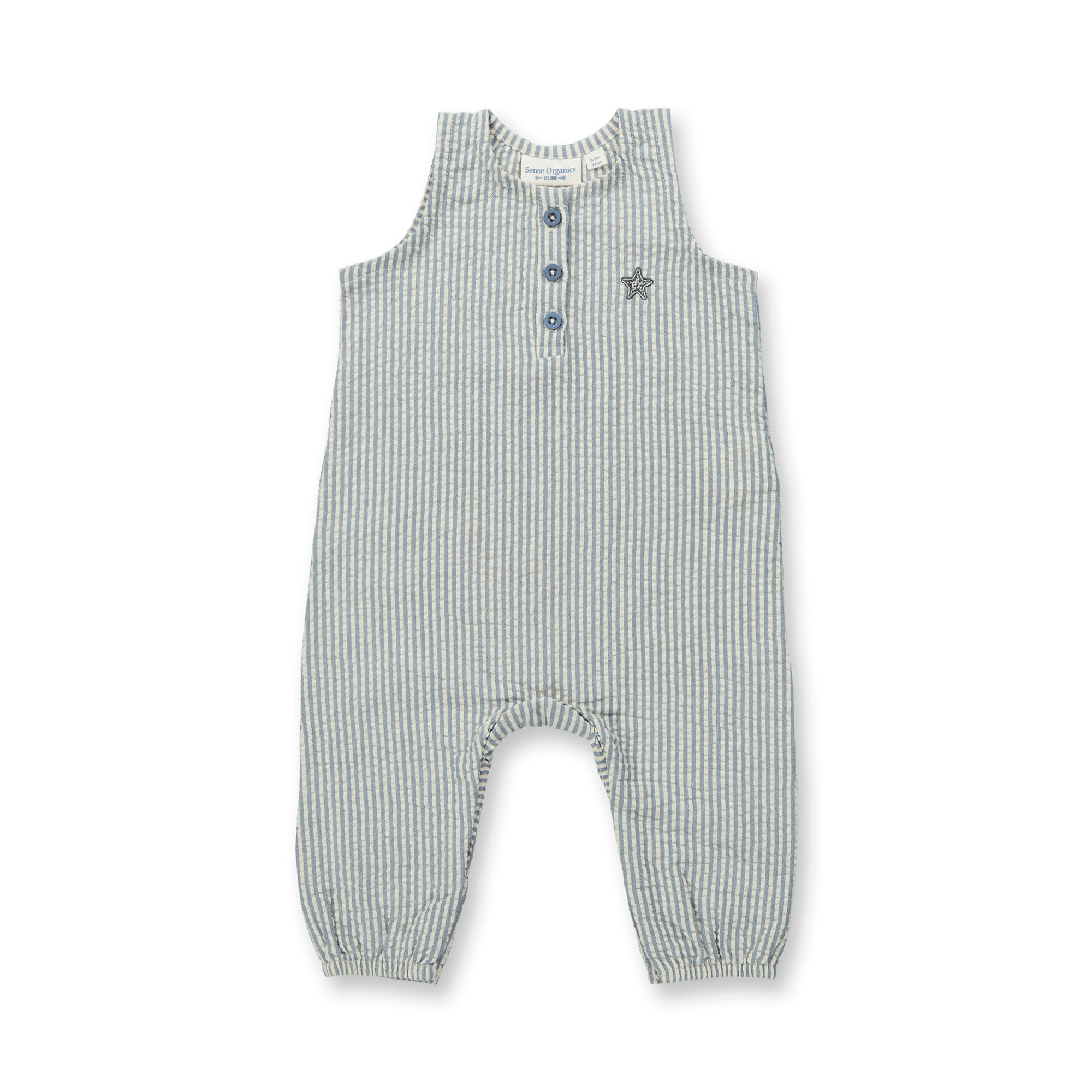 Overalls, Sense Organics, Blau – Besonderheit: aus 100% Baumwolle