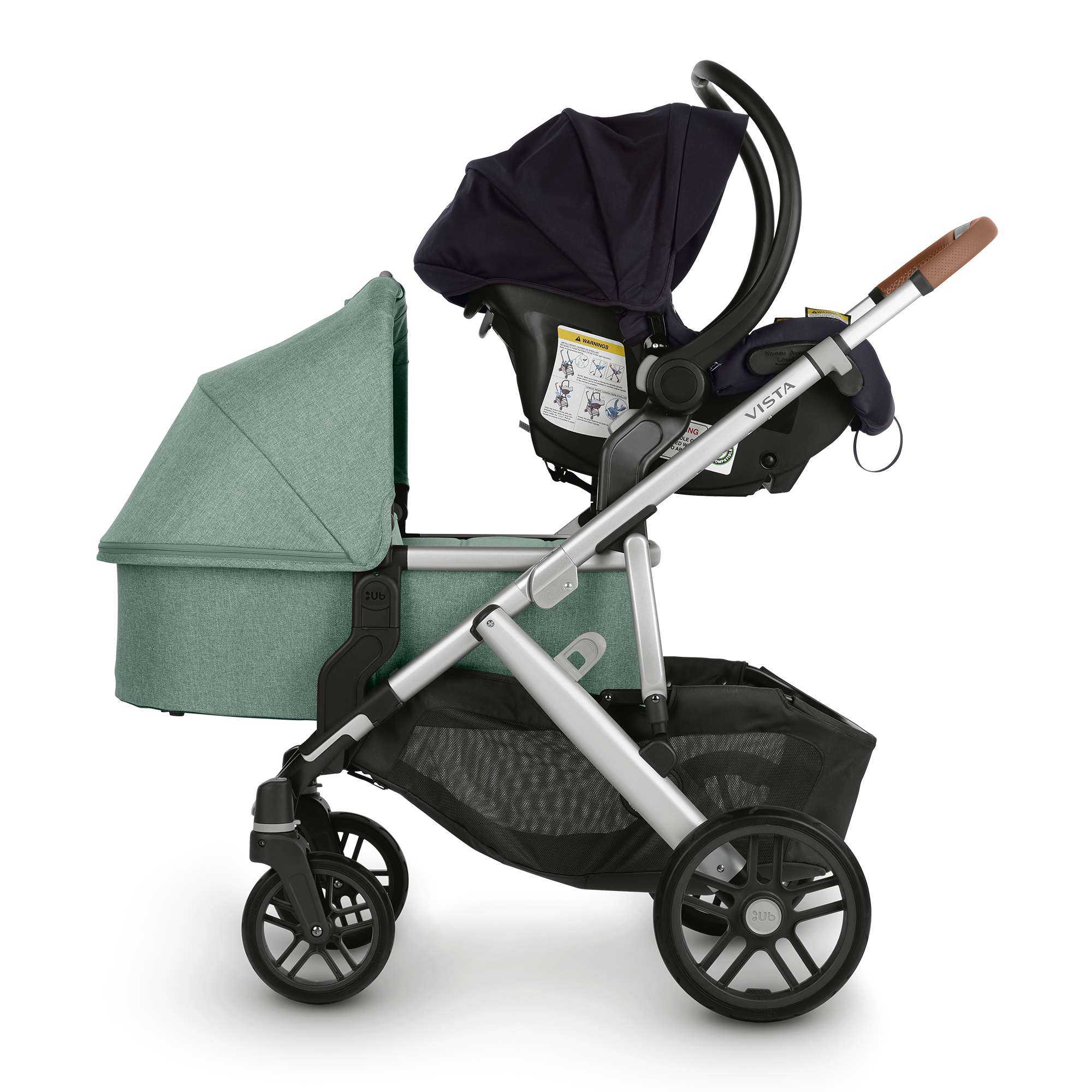 Adapter, UPPAbaby, Schwarz – Produktansicht