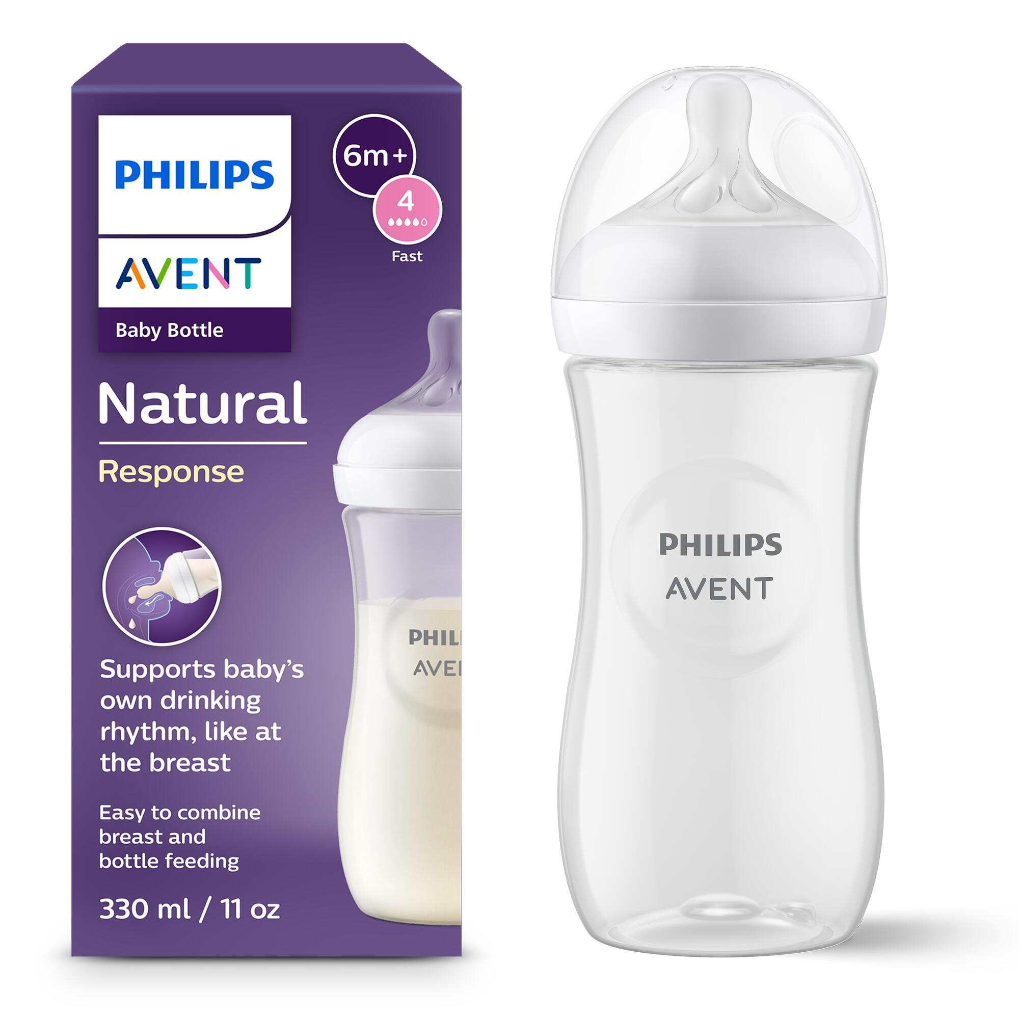 Babyfläschchen, PHILIPS AVENT, Transparent – Produktansicht