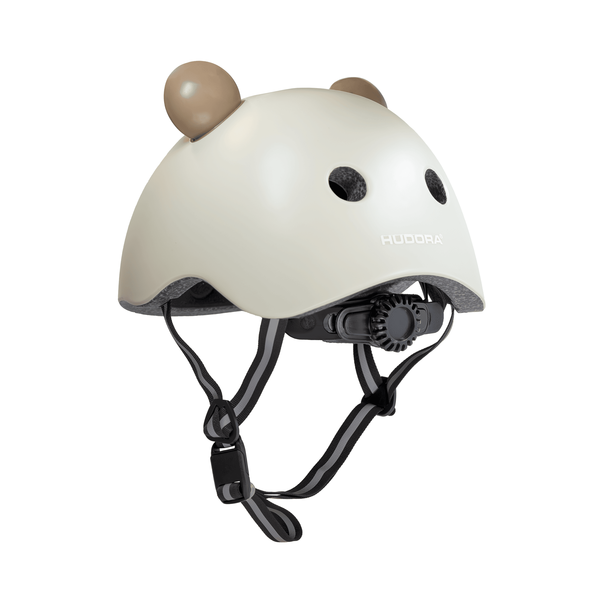 Fahrradhelme, HUDORA, Beige – Produktansicht