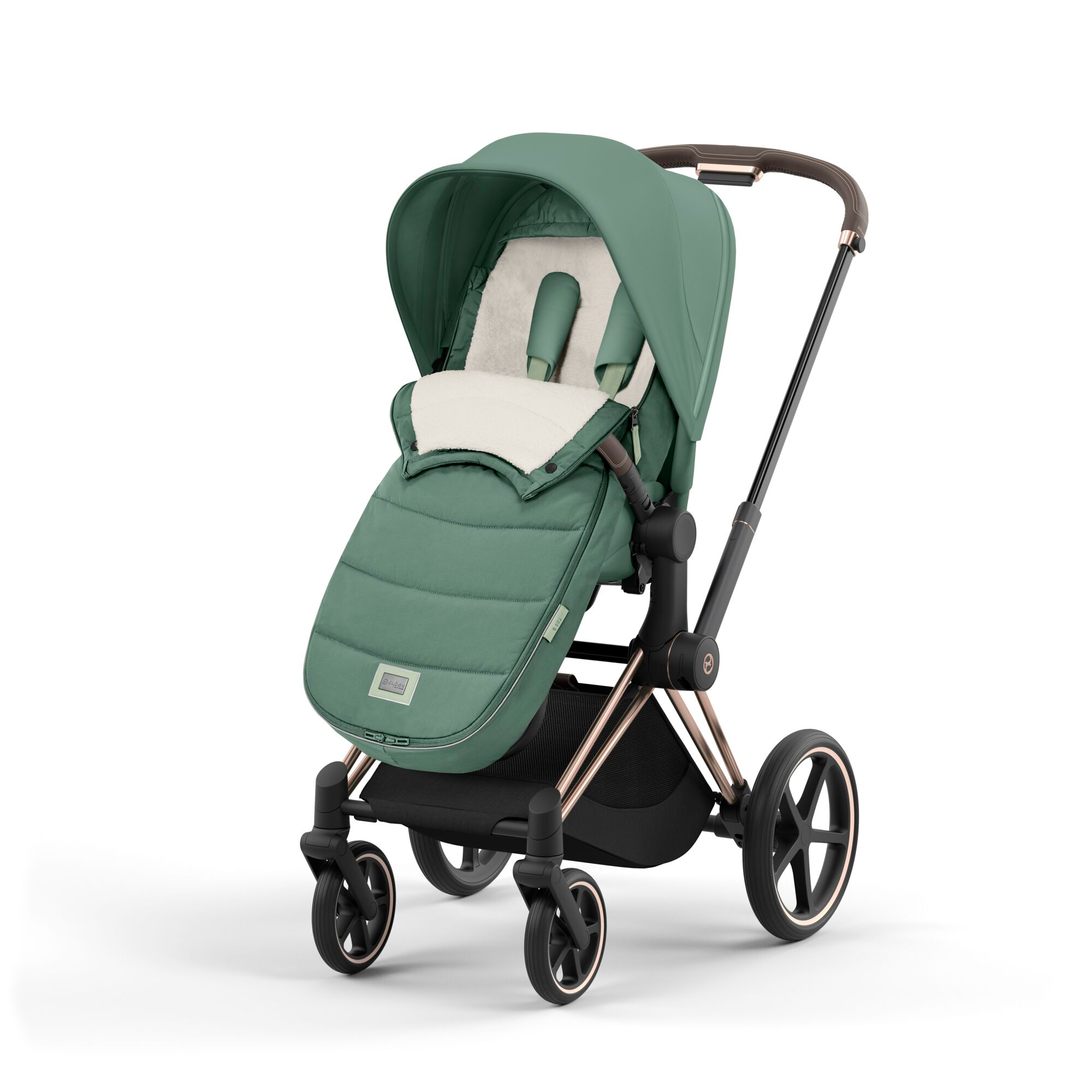 Fußsäcke & Decken, cybex PLATINUM, Grün – Produktansicht