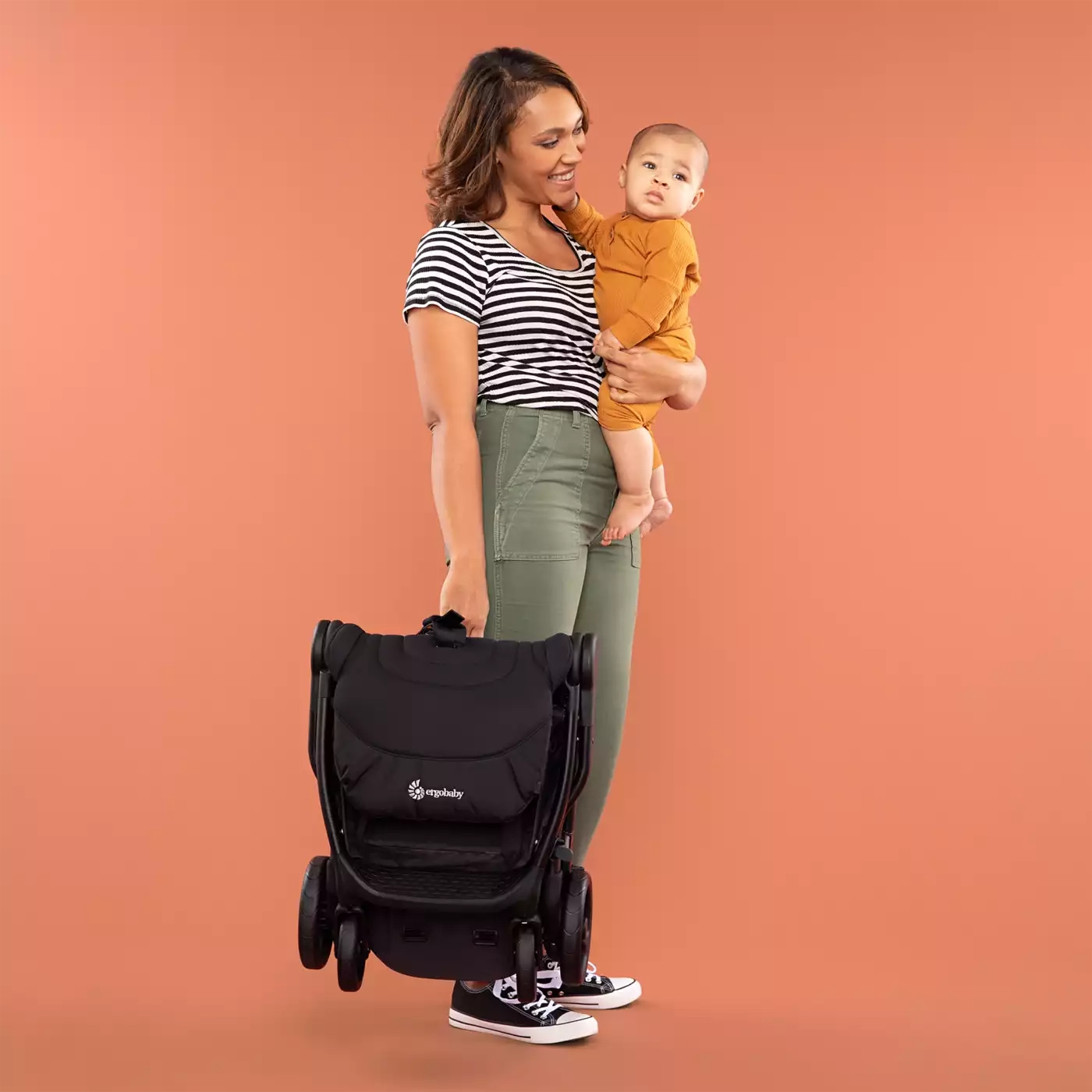 Buggys, ERGObaby, Schwarz – Produktansicht