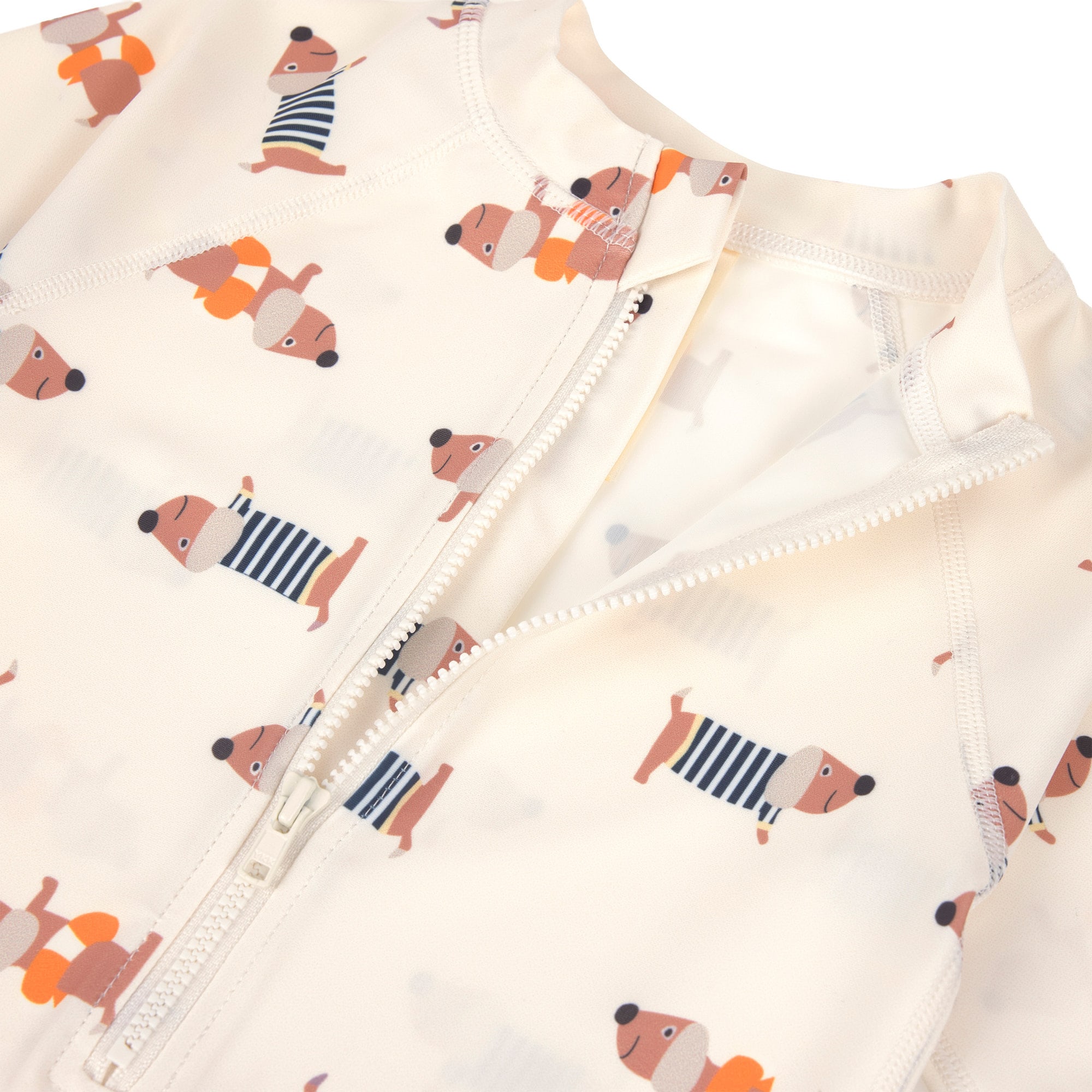 Schwimmanzüge & -shirts, LÄSSIG, Weiß – Produktansicht