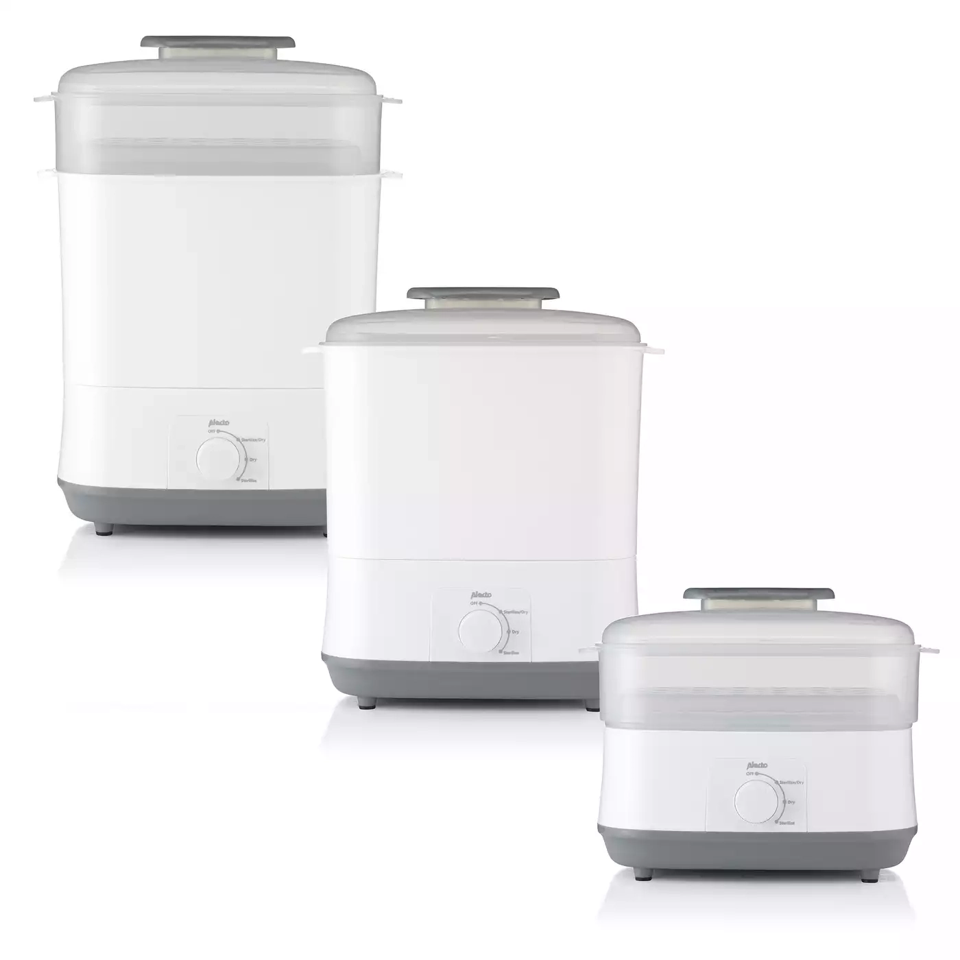 Vaporisatoren, Alecto baby, Weiß – Produktansicht