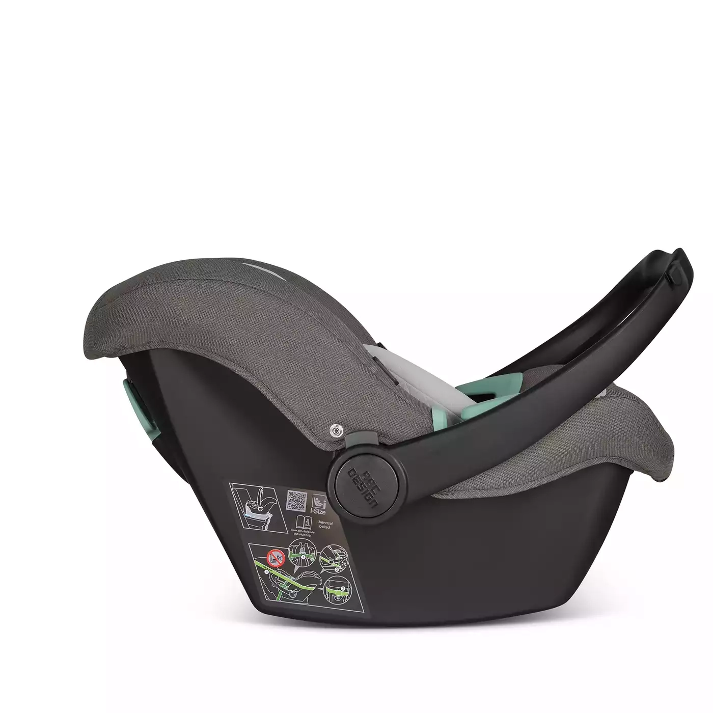 Babyschalen 0-13 kg, Gruppe 0+, ABC DESIGN, Braun – Produktansicht