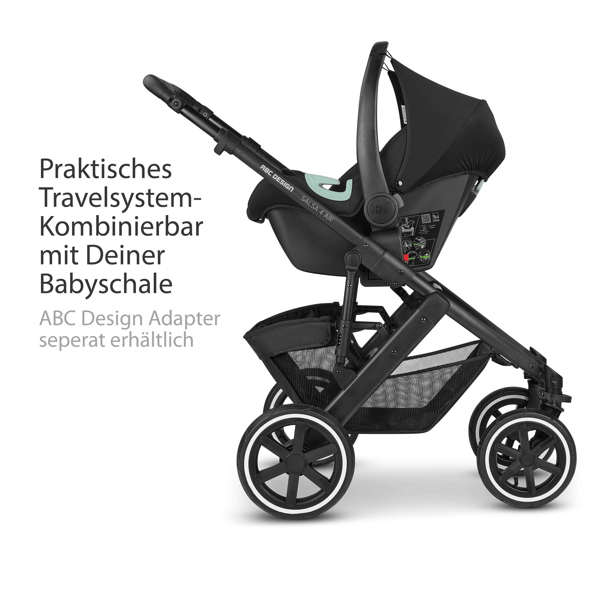 Kombi-Kinderwagen, ABC DESIGN – Produktansicht