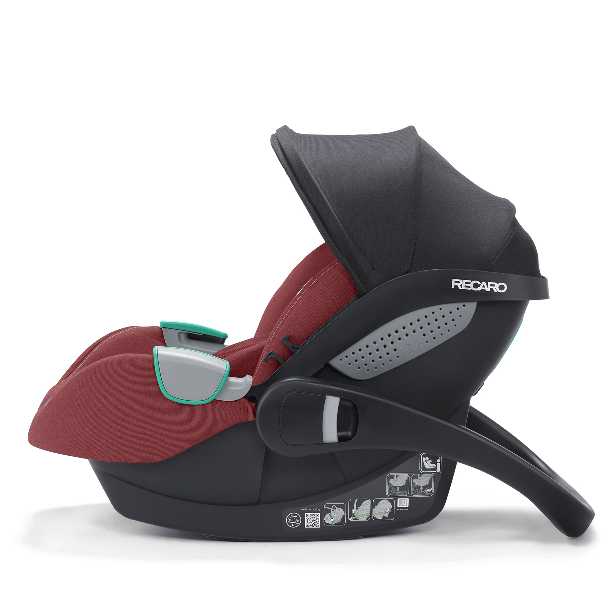 Babyschalen 0-13 kg, Gruppe 0+, RECARO – Produktansicht