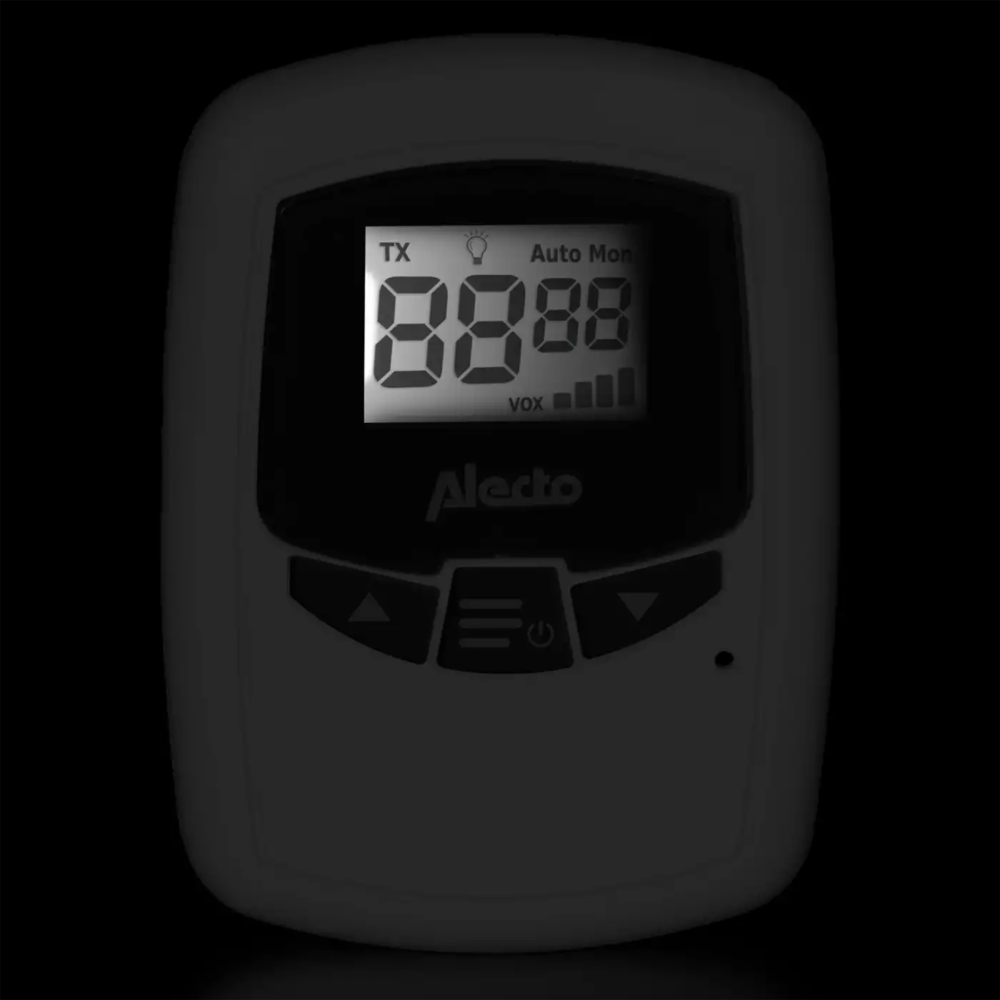 Audio Babyphone, Alecto baby, Weiß – Produktansicht