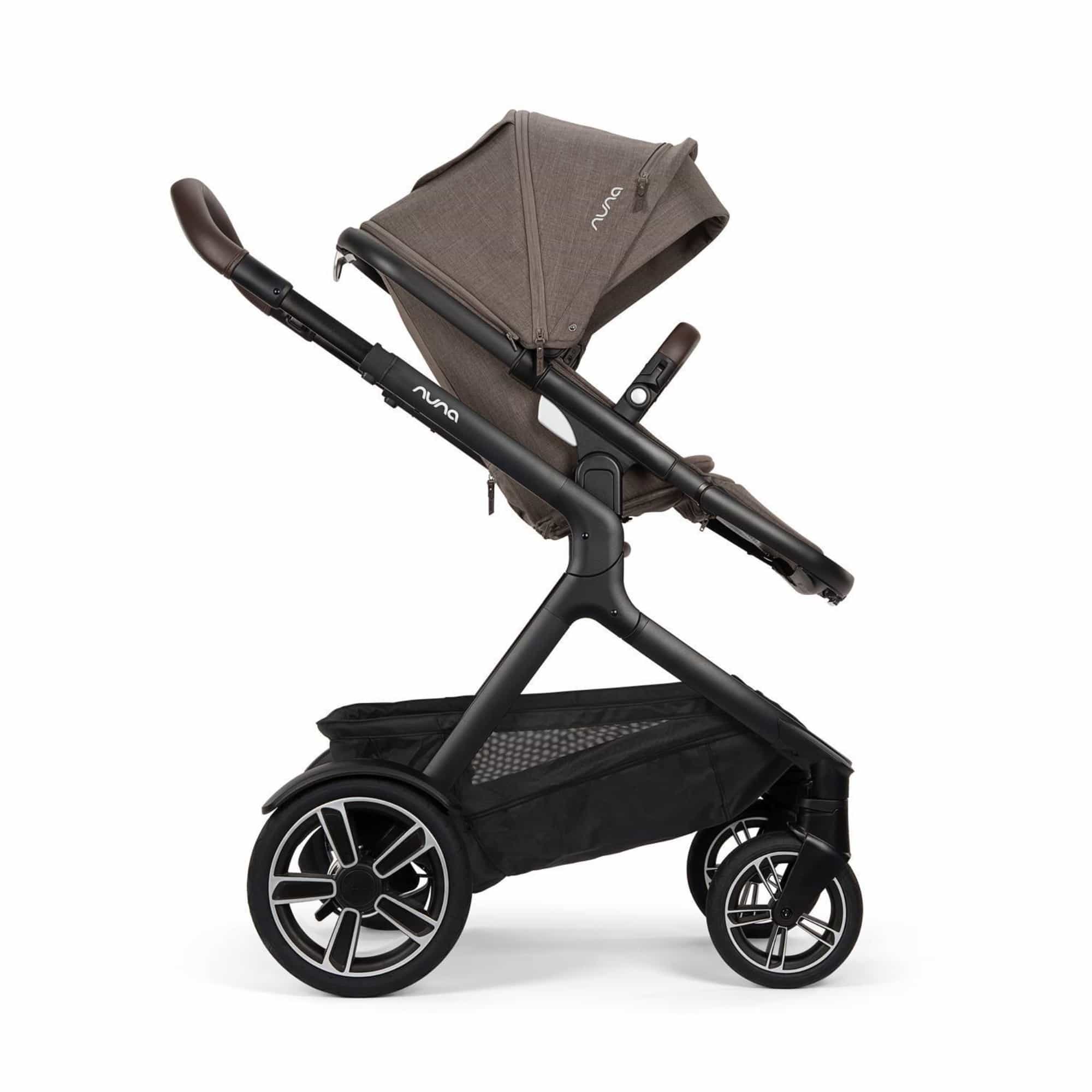 Kombi-Kinderwagen, nuna, Braun – Produktansicht