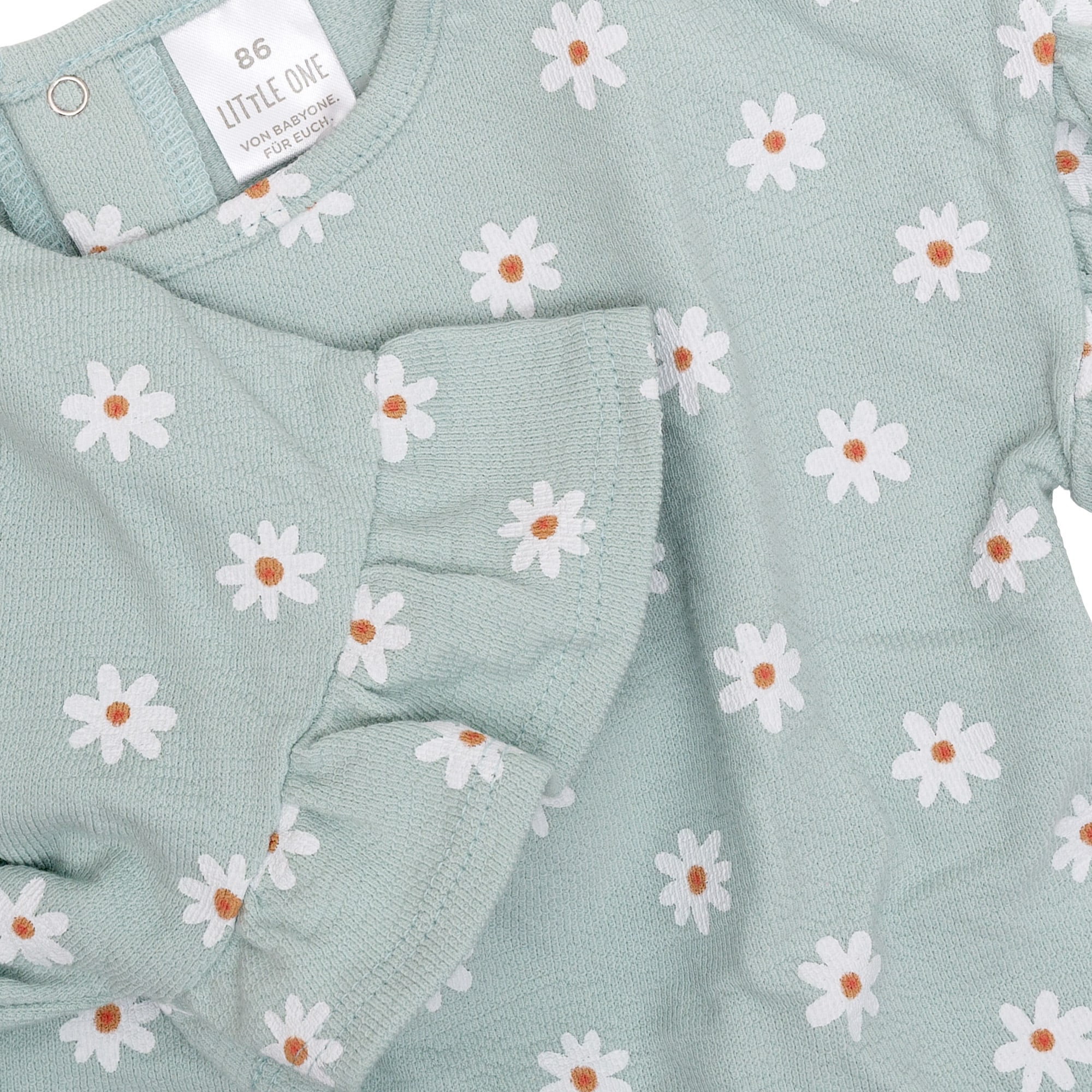 Kurzarmshirts, LITTLE ONE, Grün – Produktansicht