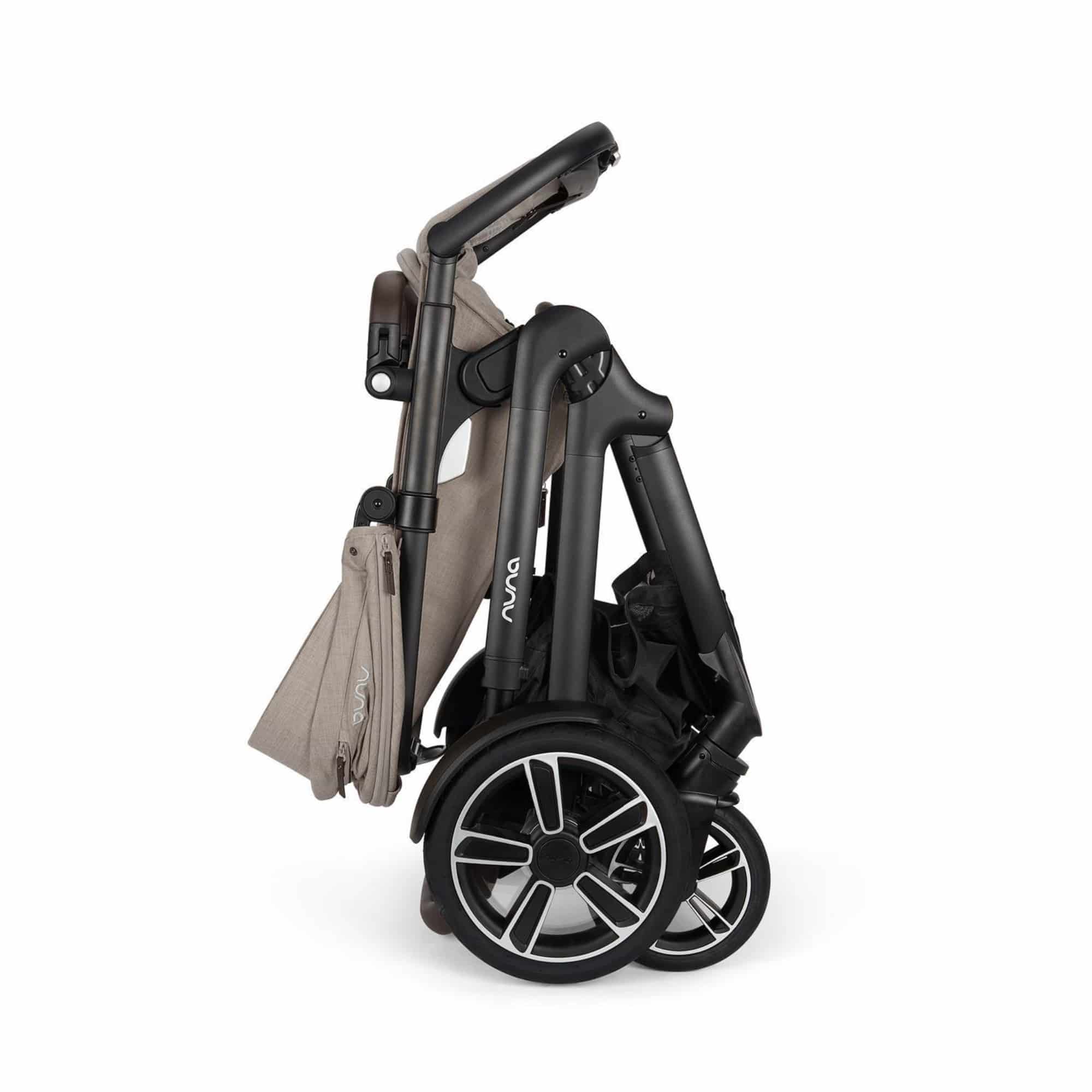Kombi-Kinderwagen, nuna, Beige – Produktansicht
