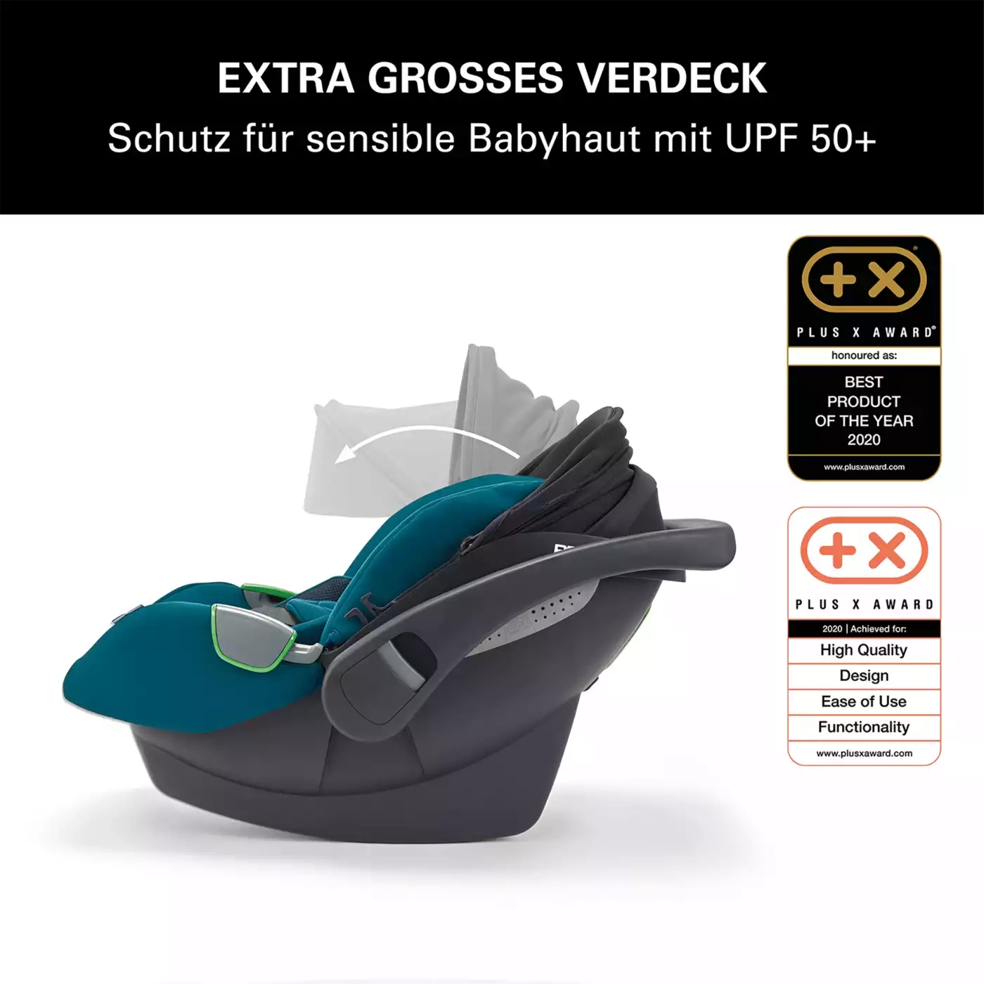 Babyschalen 0-13 kg, Gruppe 0+, RECARO – Produktansicht
