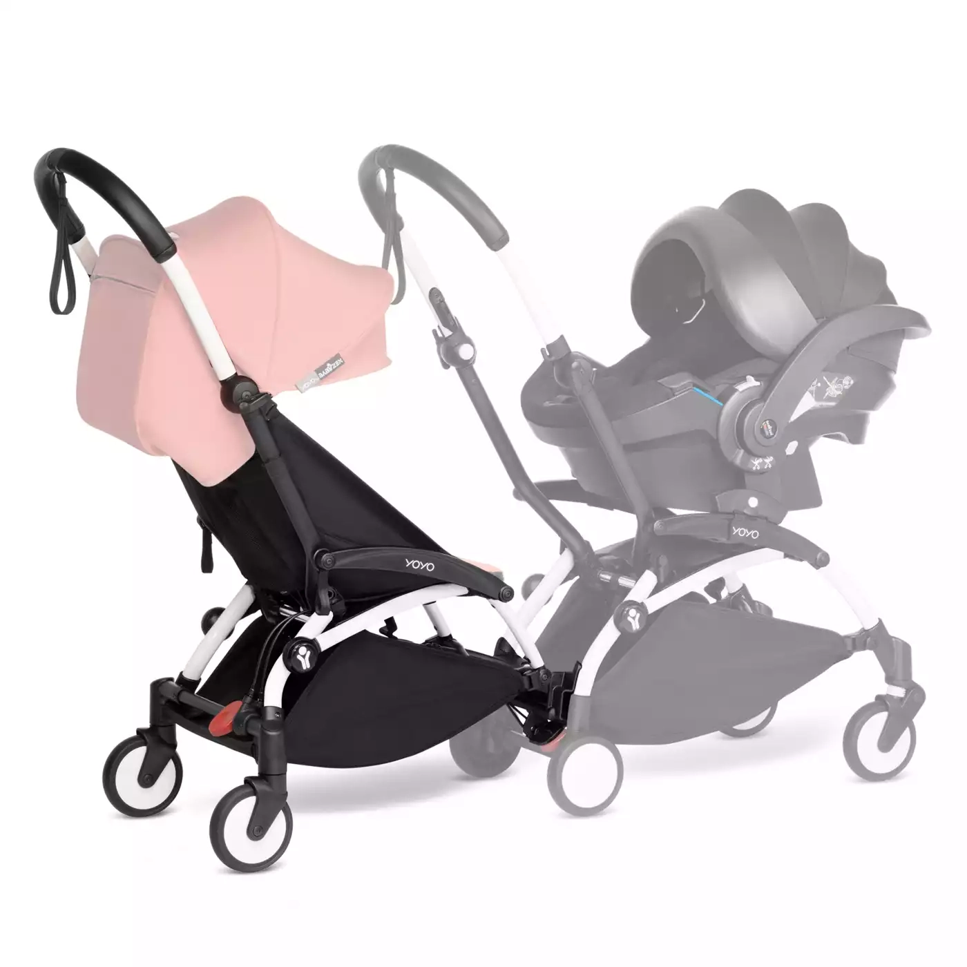 Kombi-Kinderwagen, STOKKE, Weiß – Produktansicht